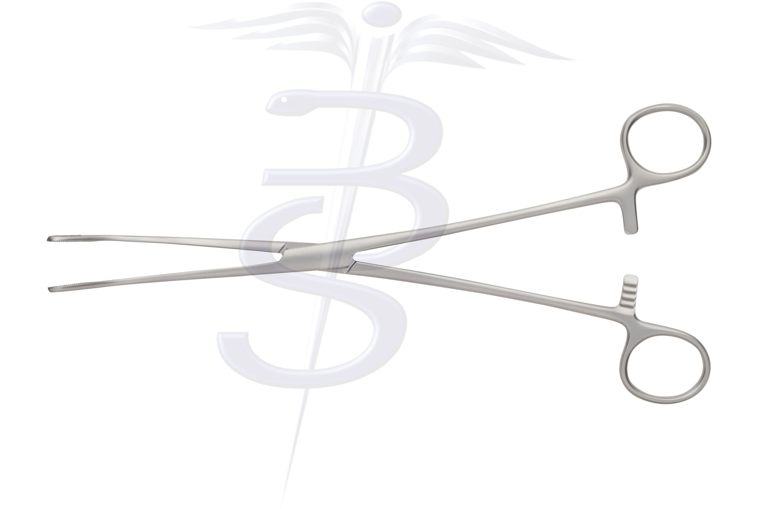 Vant Uterine Polyp Forceps Curved 240mm - Bolton Surgical