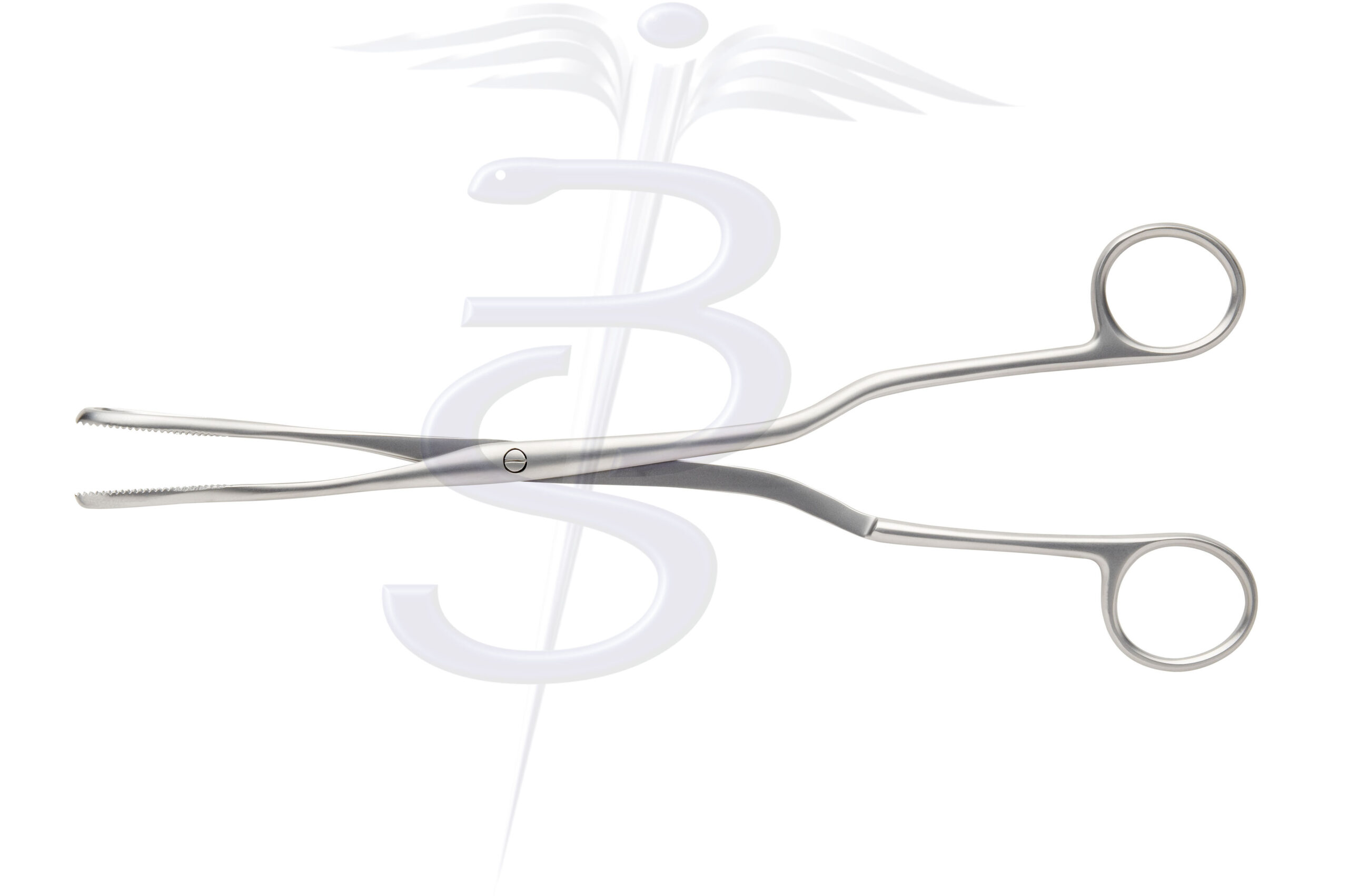 McClintock Ovum Forceps Curved 240mm - Bolton Surgical