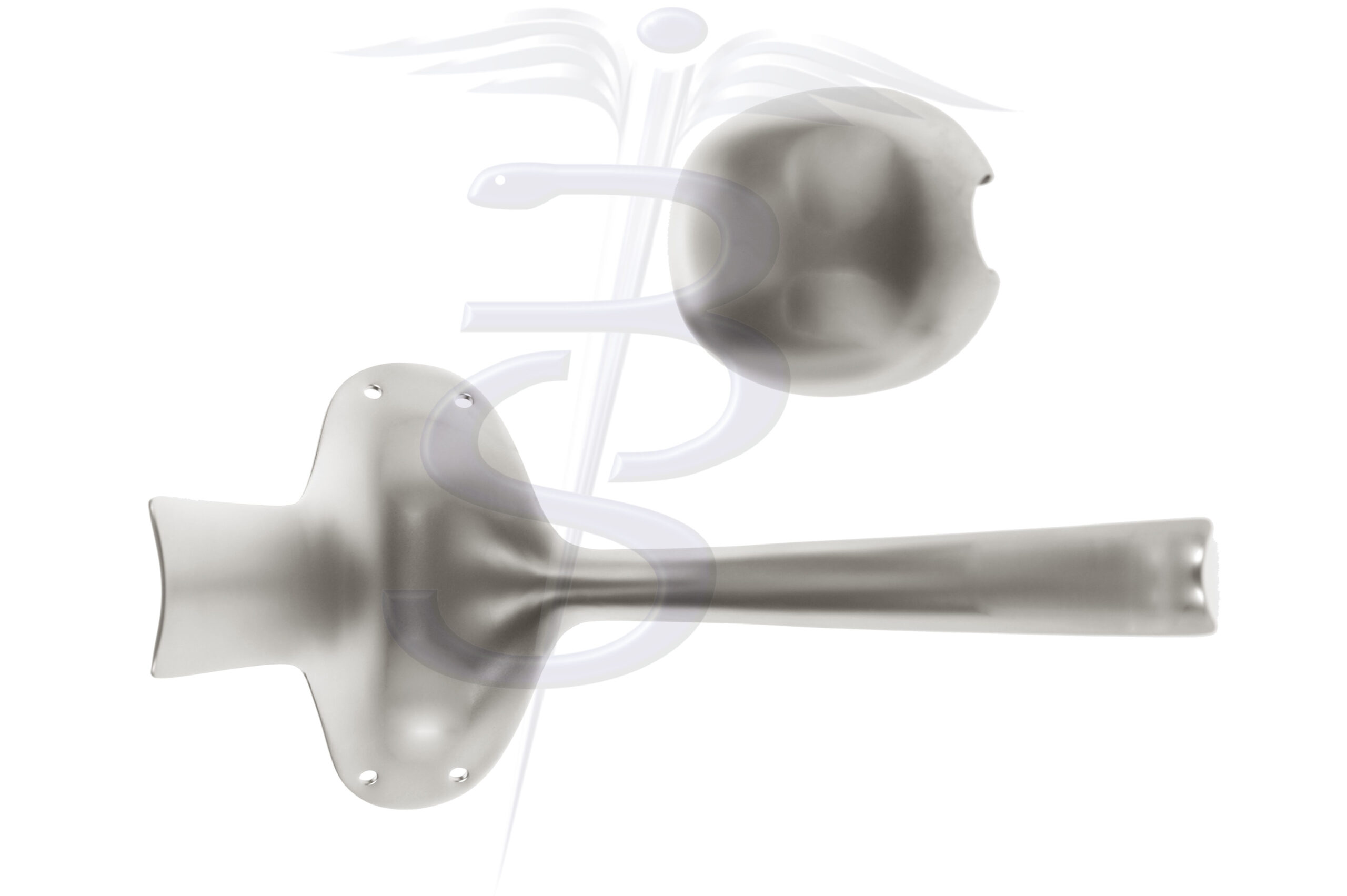 Auvard Speculum Large Removable Weight Effective Length 60mm x 30mm Wide - Bolton Surgical