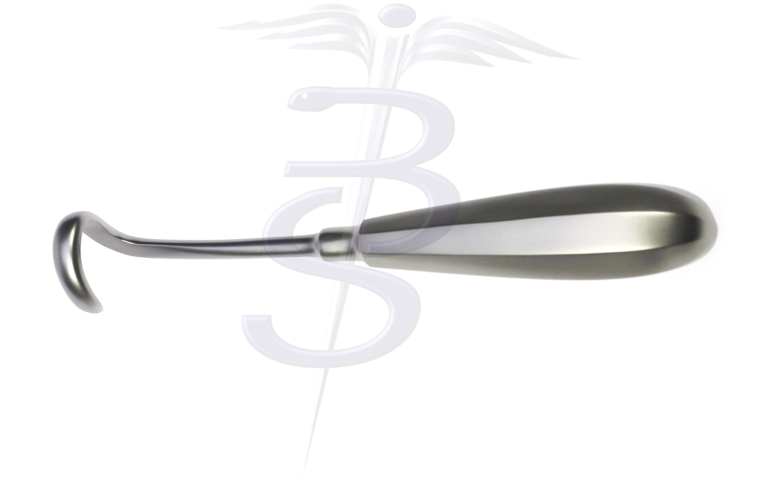 Doyen Rib Rasparatory Curved to Left 160mm - Bolton Surgical