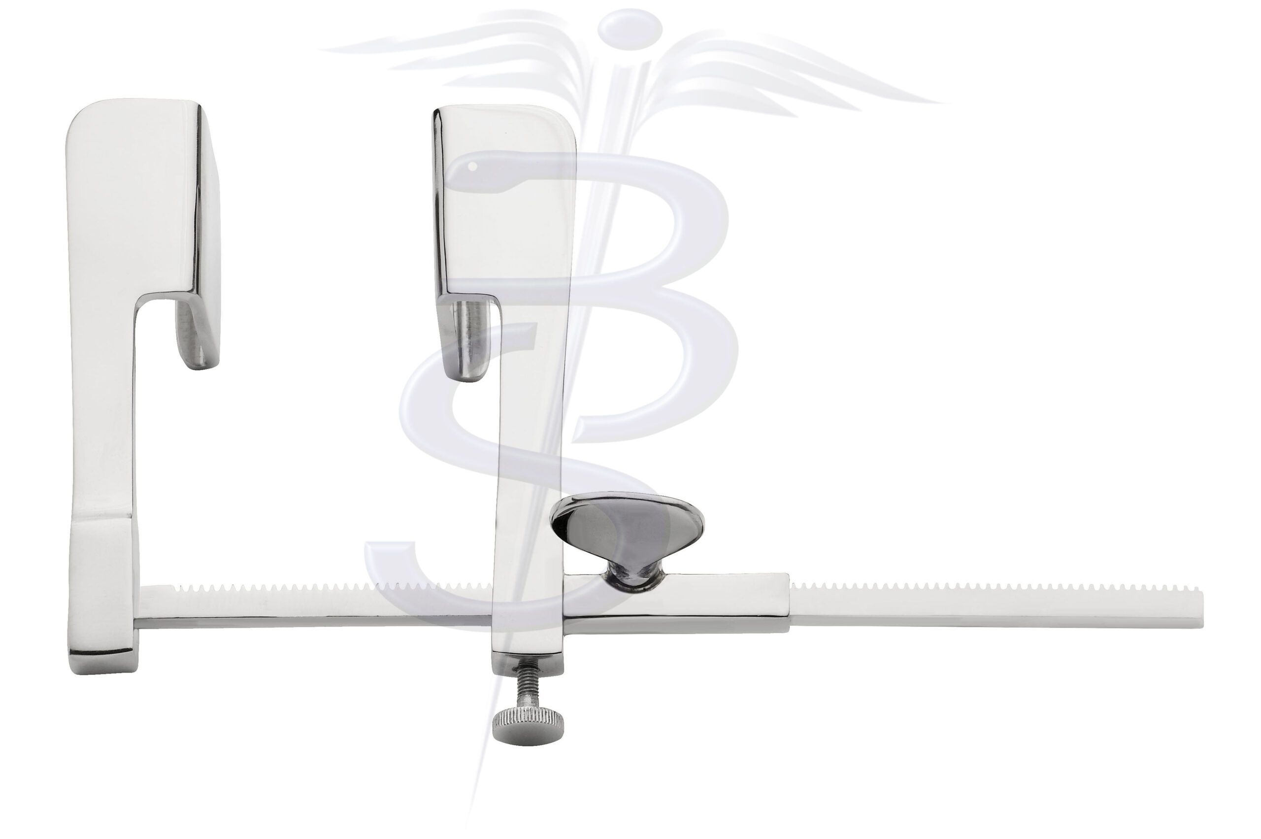 Tuffier Rib Spreader 50mm x 45mm Blades Overall Spread 165mm - Bolton Surgical