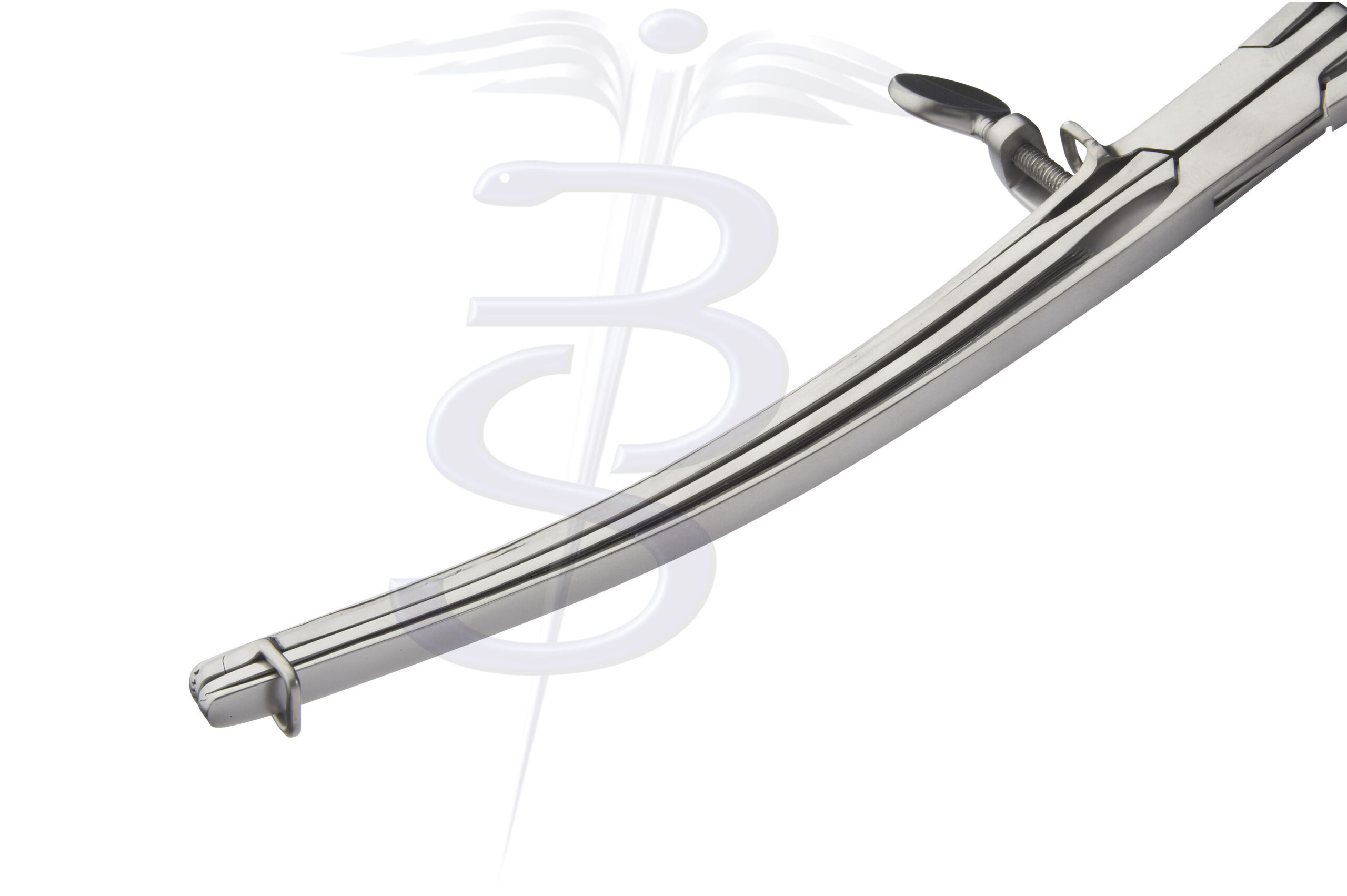Lane Twin Clamp Box Joint Curved 305mm - Bolton Surgical