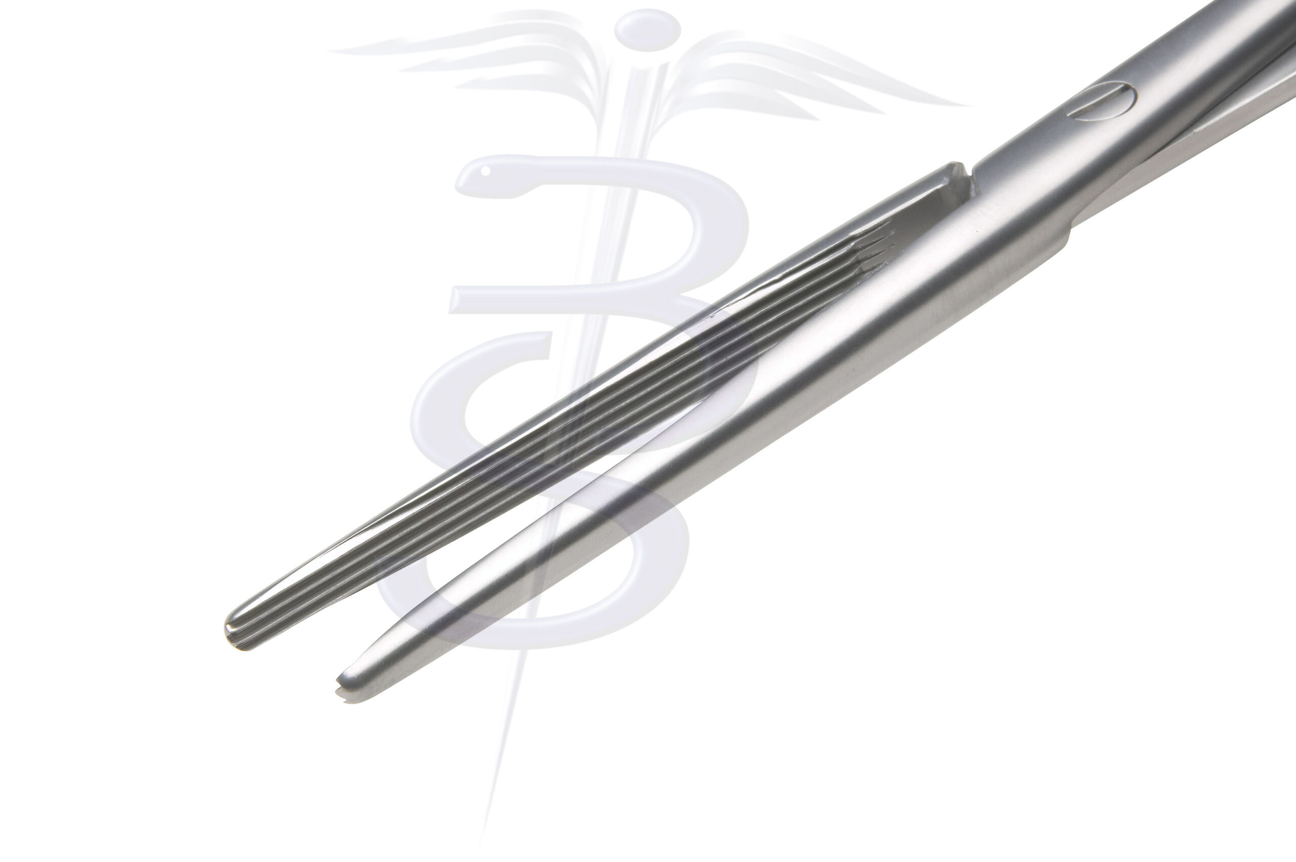 Parker Kerr Clamp Straight with Screw Joint and Longitudinal Serrations - Bolton Surgical