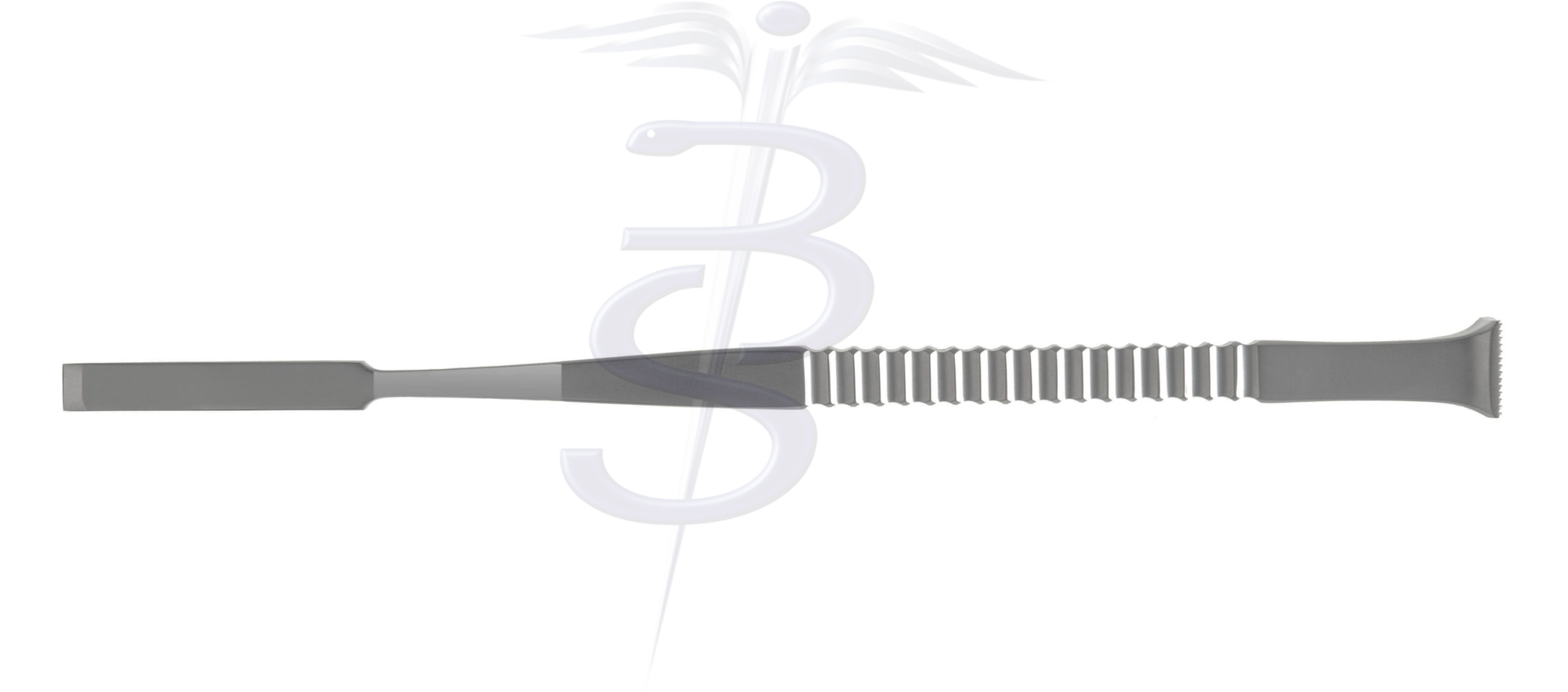 Read Osteotome Hard Edge Overall Length 180mm - Bolton Surgical