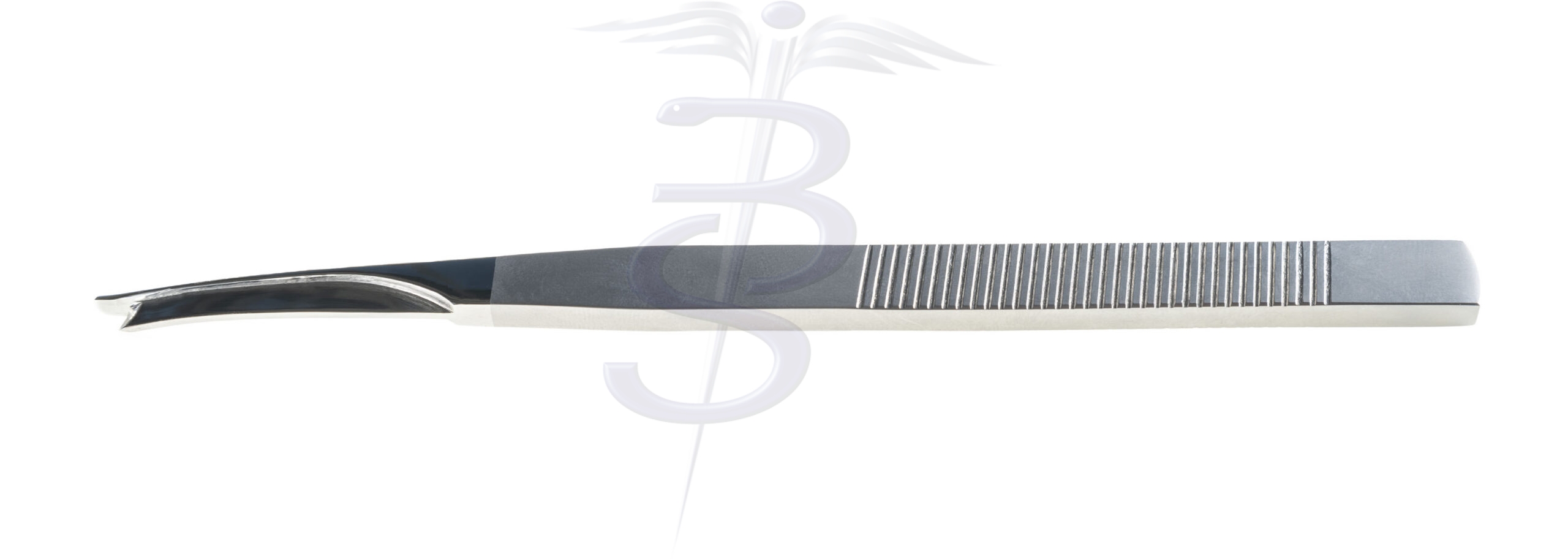 Silver Chisel Right 4mm Wide Blade with 7mm Guard Overall Length 180mm - Bolton Surgical