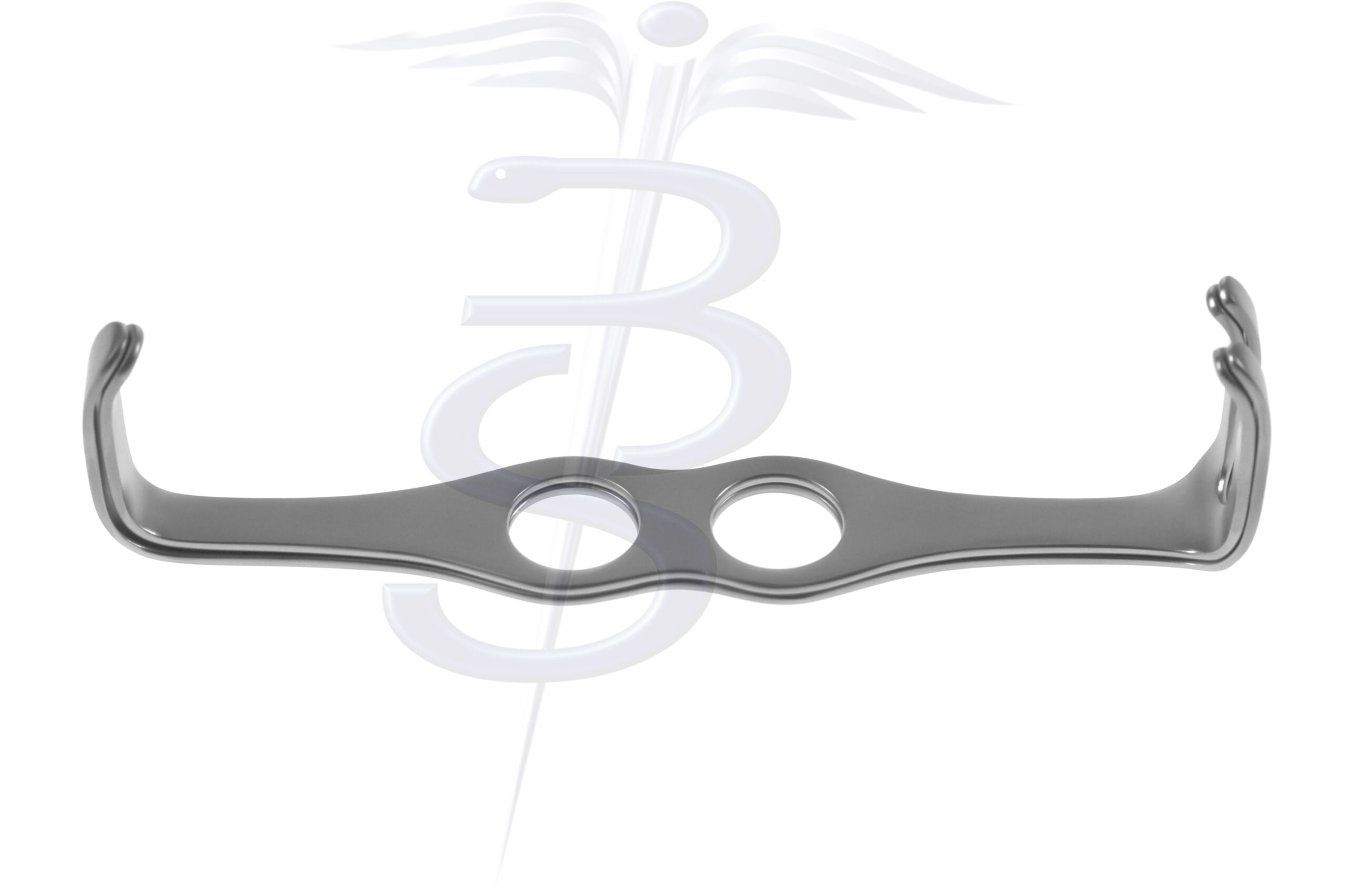 Mathieu Retractor Double Ended Set of 2 Comprising of (41mm x 13mm & 37mm x 25mm Overall Length 195mm) & ( 47mm x 13mm & 45mm x 25mm Overall Length 200mm) - Bolton Surgical