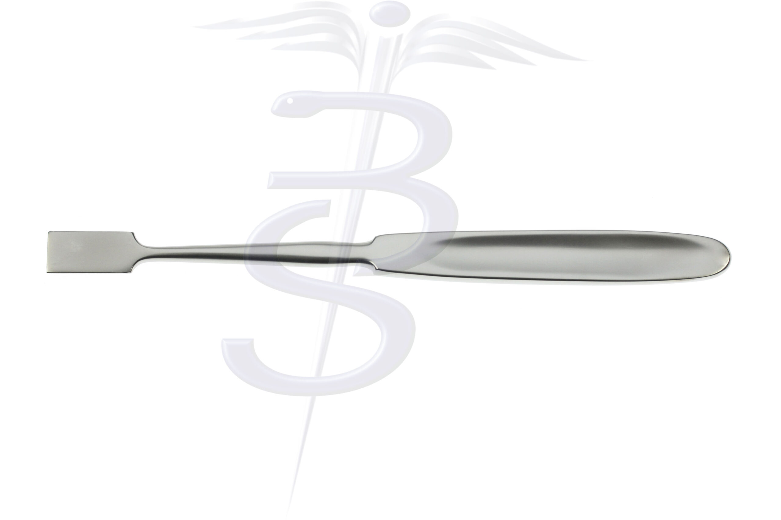McKissock Spade Periosteal Elevator 12mm Straight Tip Overall Length 200mm - Bolton Surgical