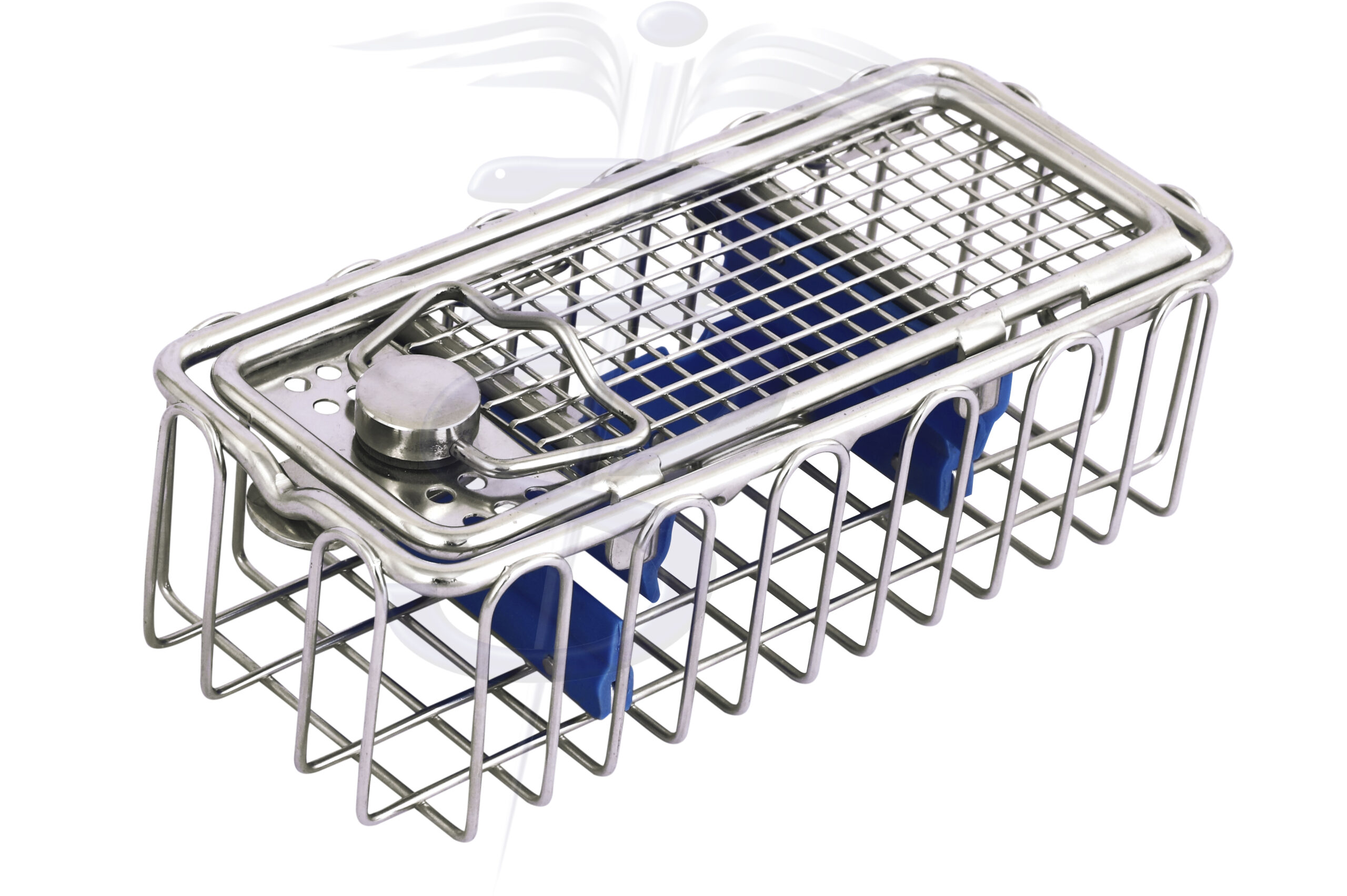 Endoscope Basket with Removeable Locking Lid - Bolton Surgical
