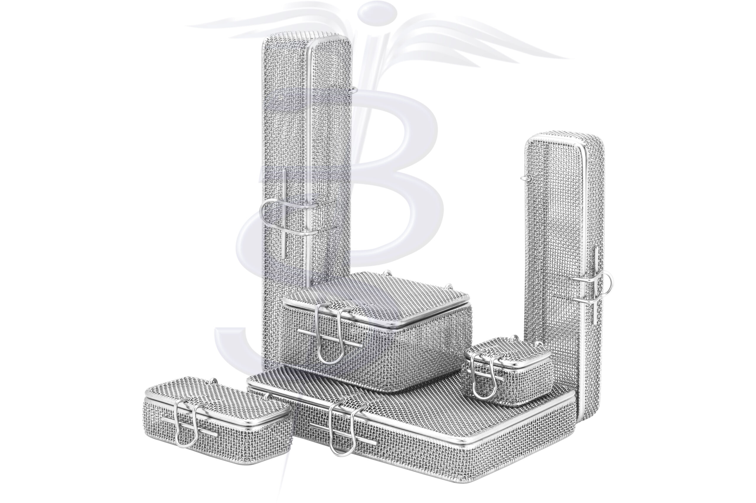 Micro Fine Wire Mesh Basket with Lid - Bolton Surgical
