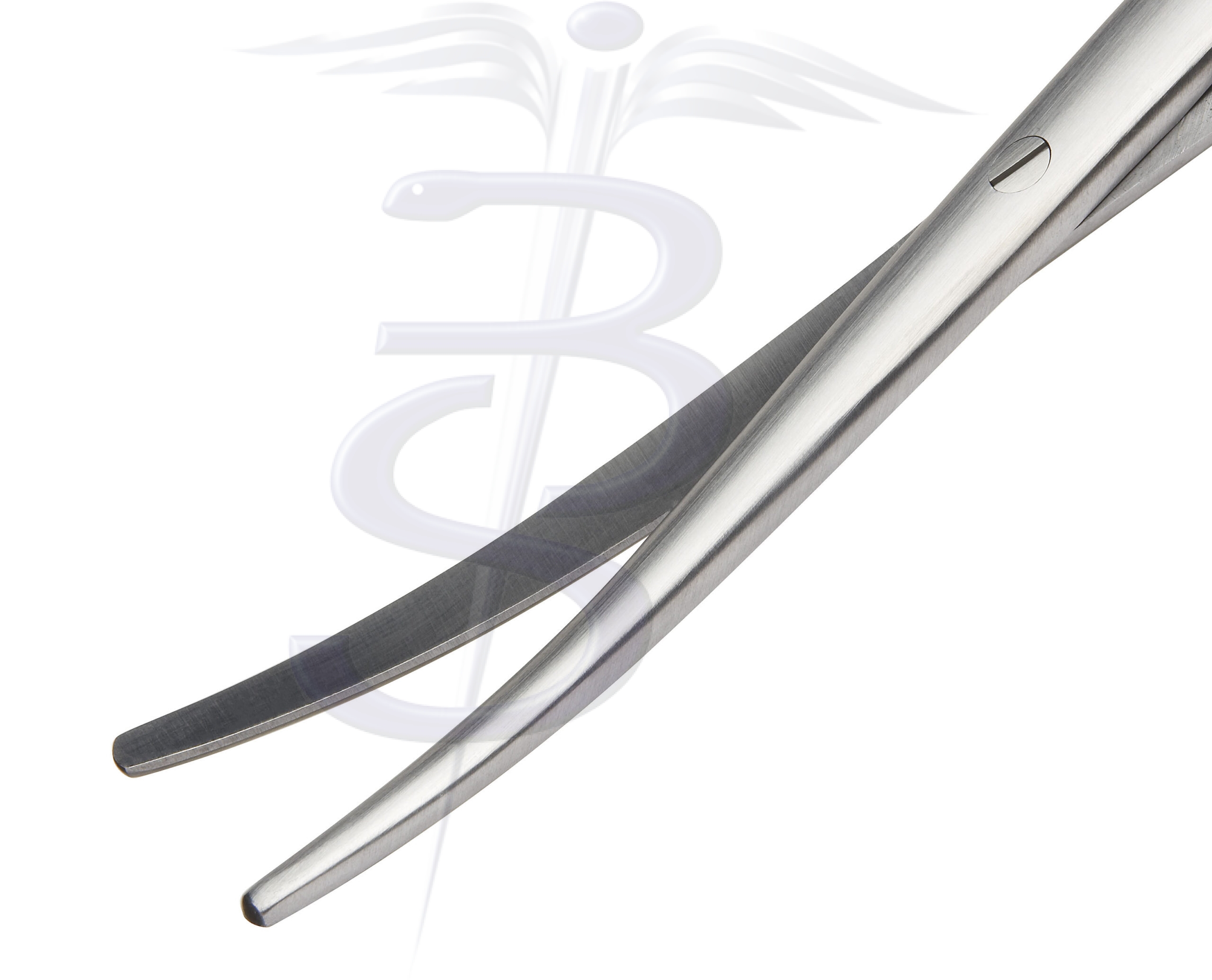 Abel Abdominal Scissor Curved 320mm - Bolton Surgical