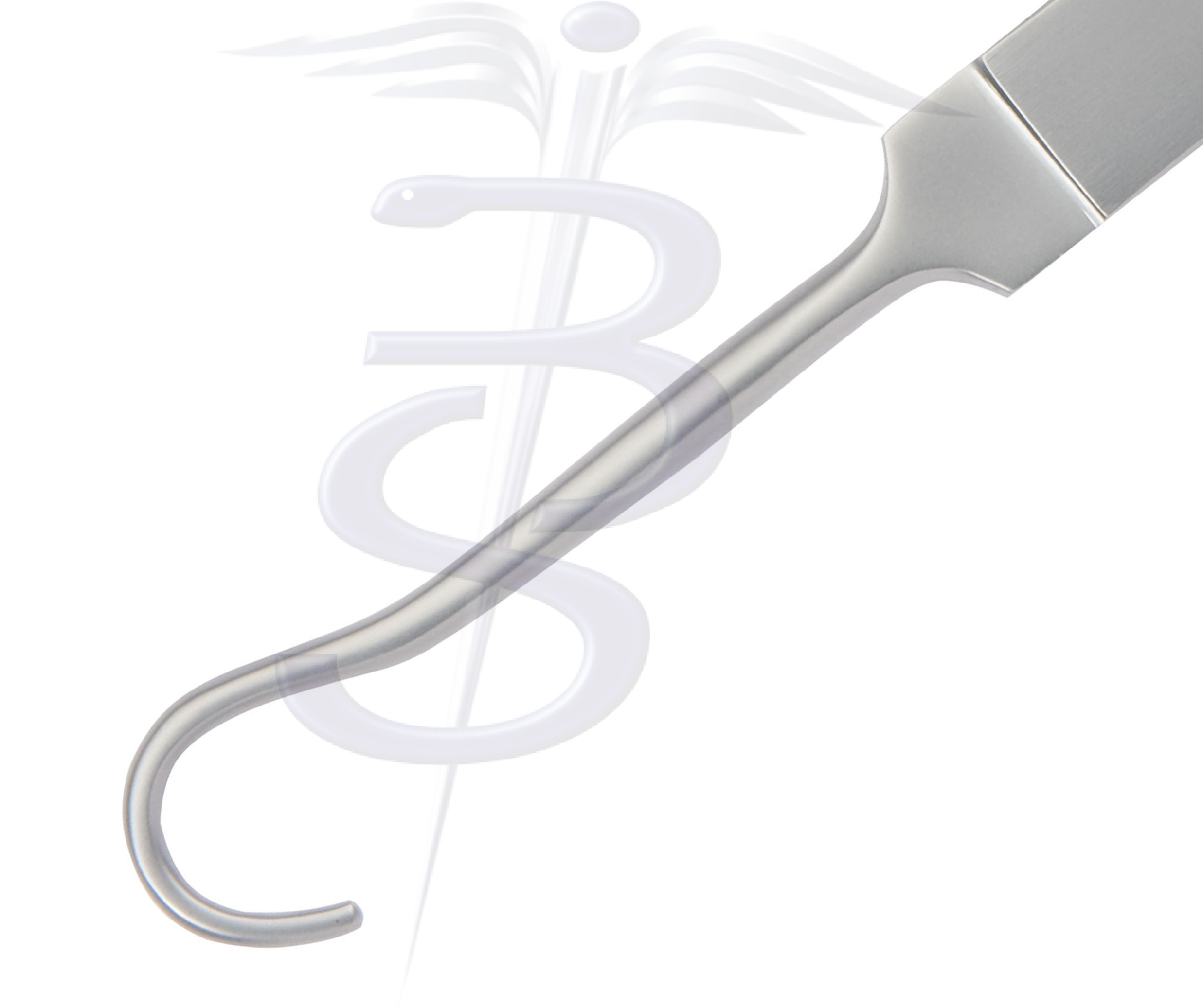 Tracheal Hook Single with Blunt Tip 150mm - Bolton Surgical