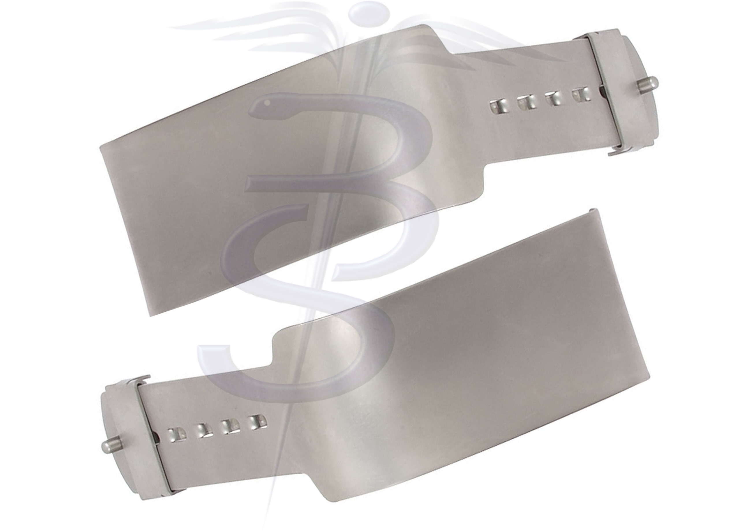 Turner Warwick Stainless Steel Blade 'F' Curved 60mm Wide x 76mm Deep (with Slide Lock) (set of 2)