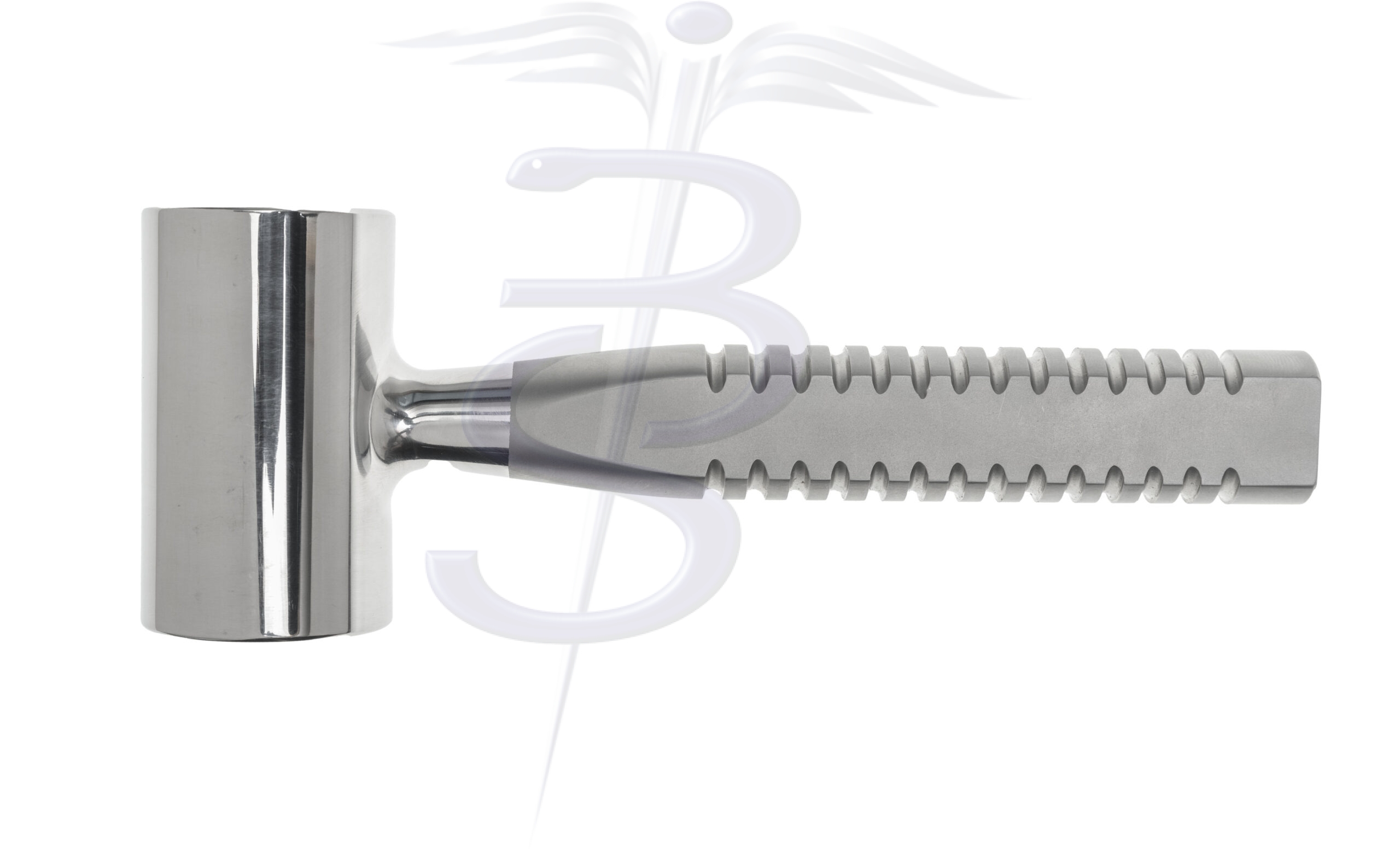 Heaths Mallet Stainless Steel Head & Solid Handle 185mm Overall Length - Bolton Surgical