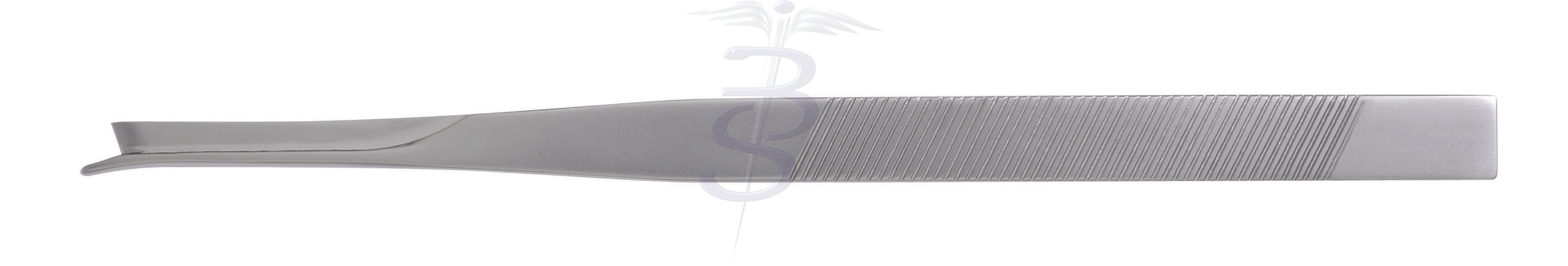 Silver Chisel Straight 4mm Wide Blade with 7mm Guard Overall Length 180mm - Bolton Surgical