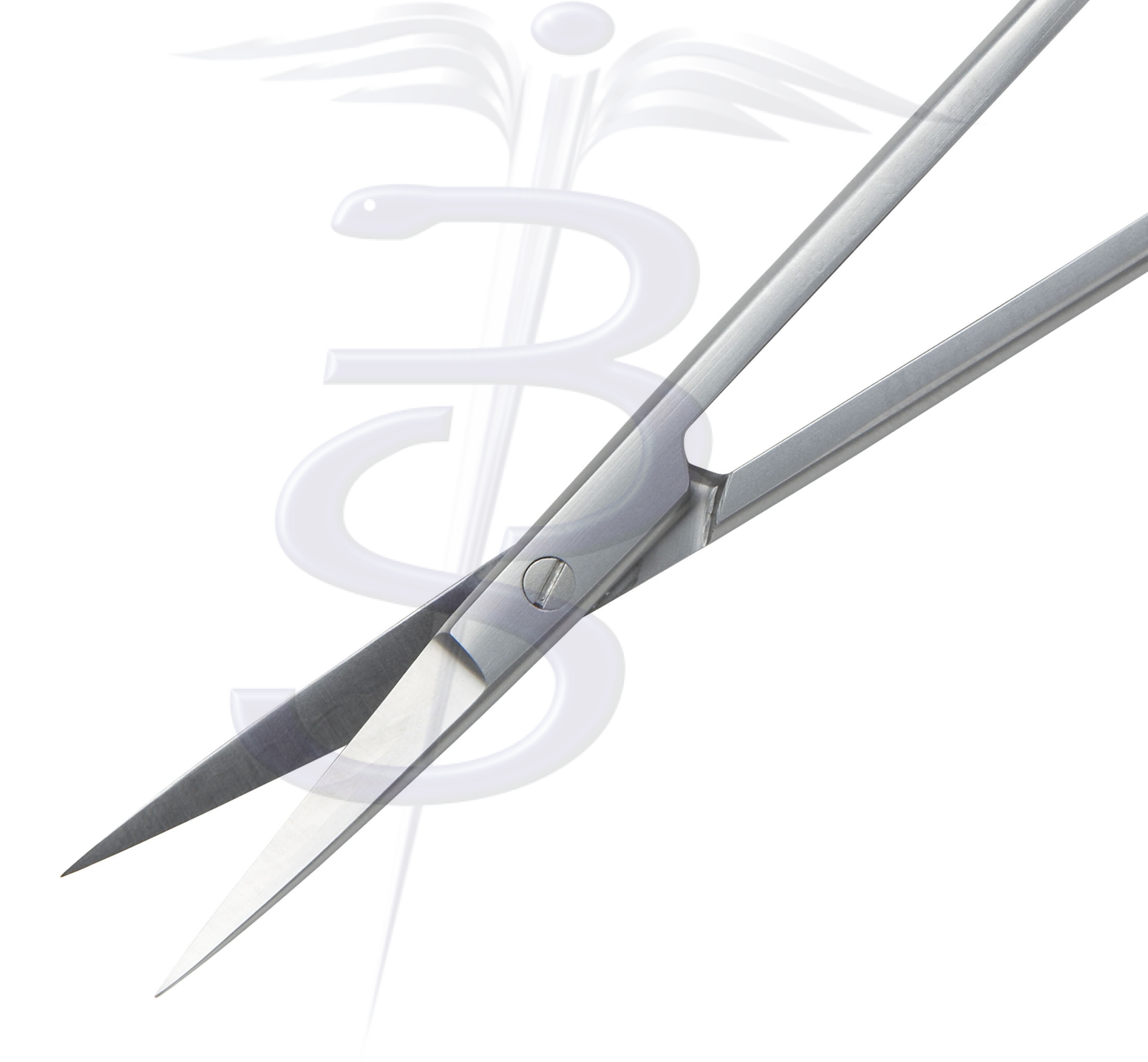 Iris Scissor Hard Edge Straight 110mm - Bolton Surgical