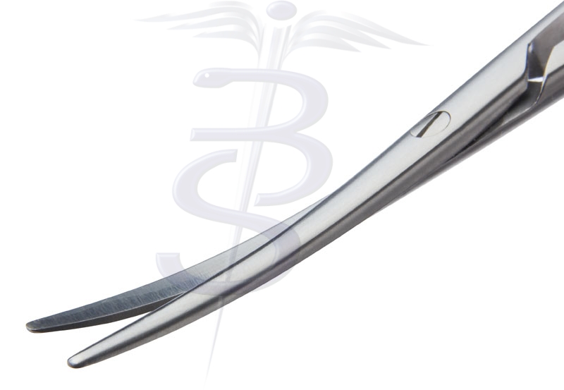 Strabismus Scissor Hard Edge Curved - Bolton Surgical