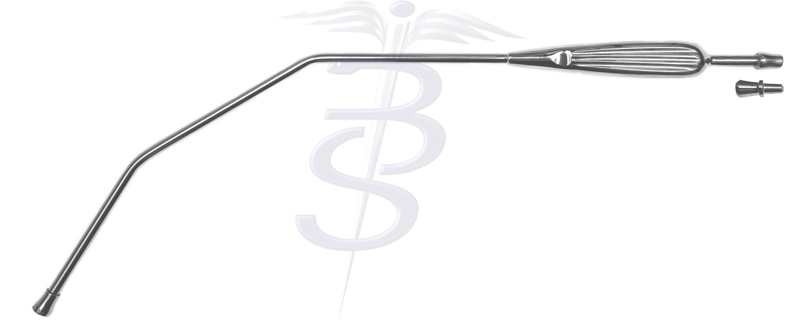 Yankeur Double Angled Suction Tube with Removable Tip Overall Length 390mm - Bolton Surgical