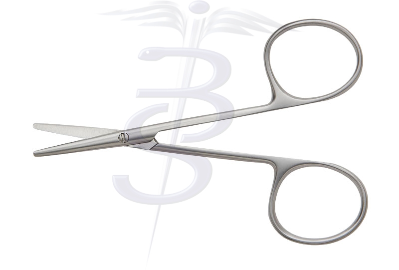 Strabismus Scissors with Blunt Pointed Blade