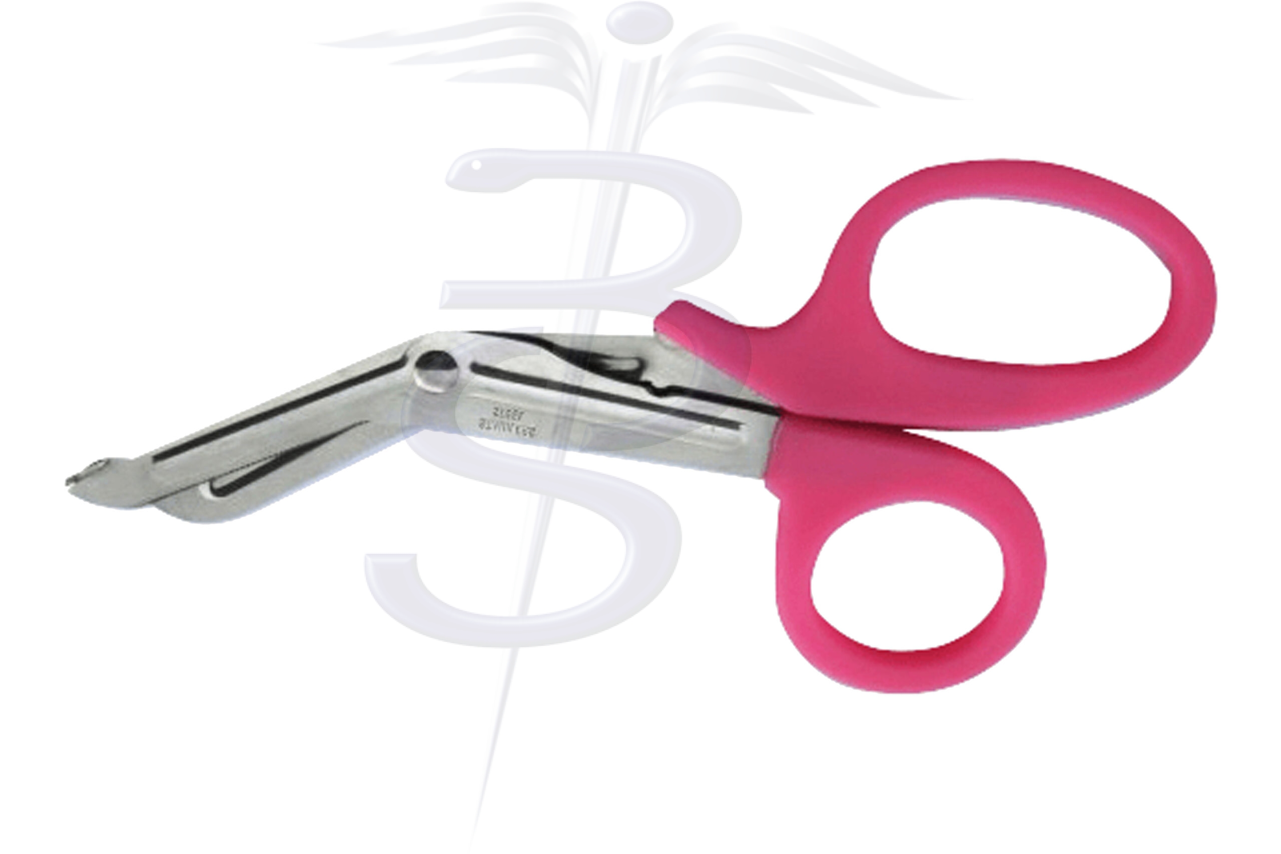 Rough Cut Utility Scissor Pink Plastic Handle 190mm Pack of 5 - Bolton Surgical