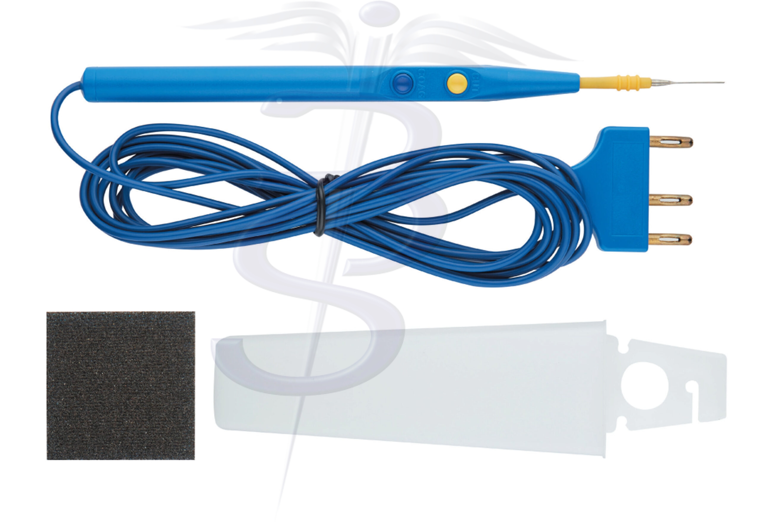 Cable Hand Control Fingerswitch with Holster and Tip Cleaner