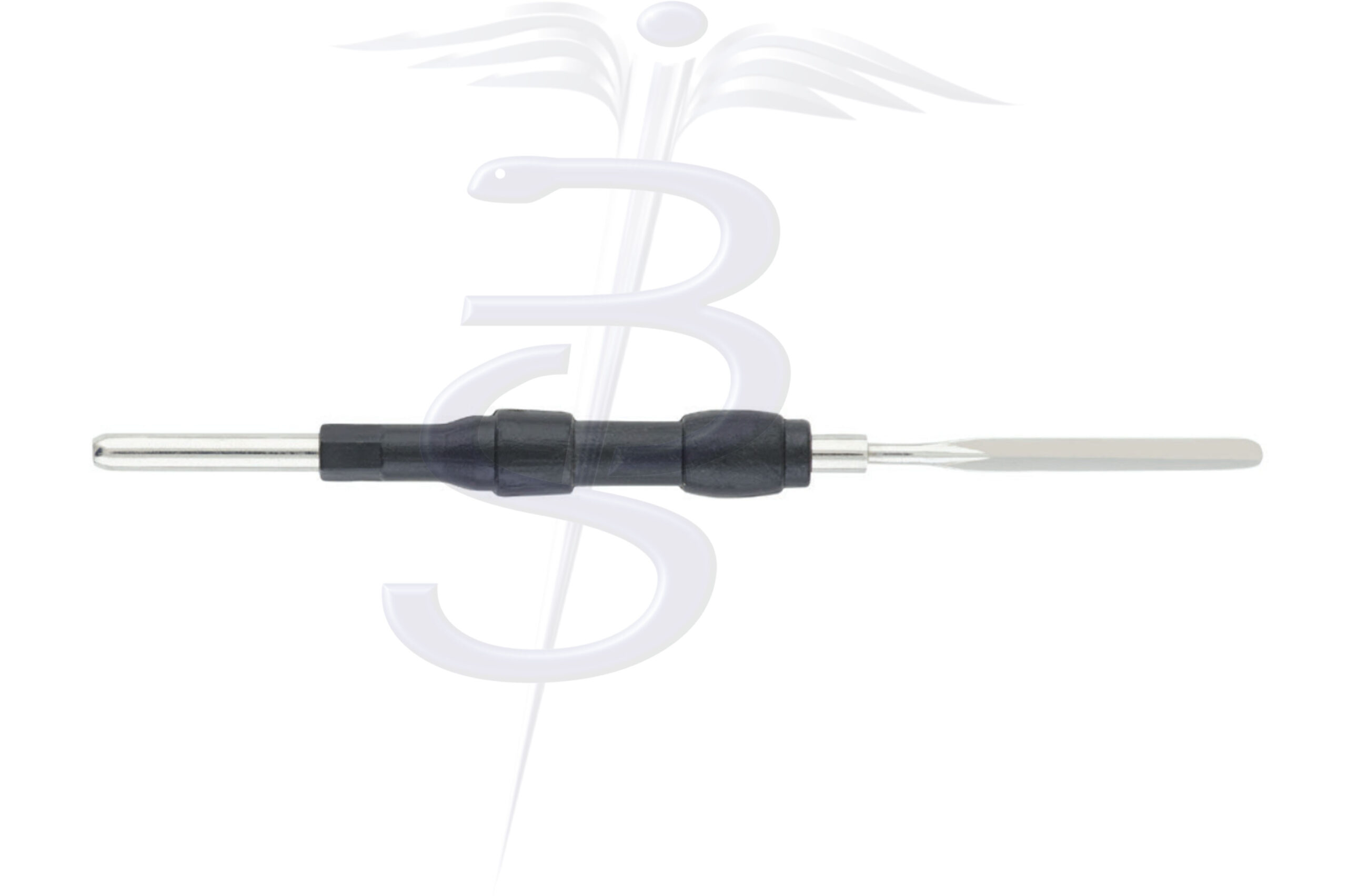 Monopolar Spatula Electrode 2.4mm Short Shaft 2.5mm x 20mm Tip Size (Pack of 5) For use with Fingerswitch - Bolton Surgical