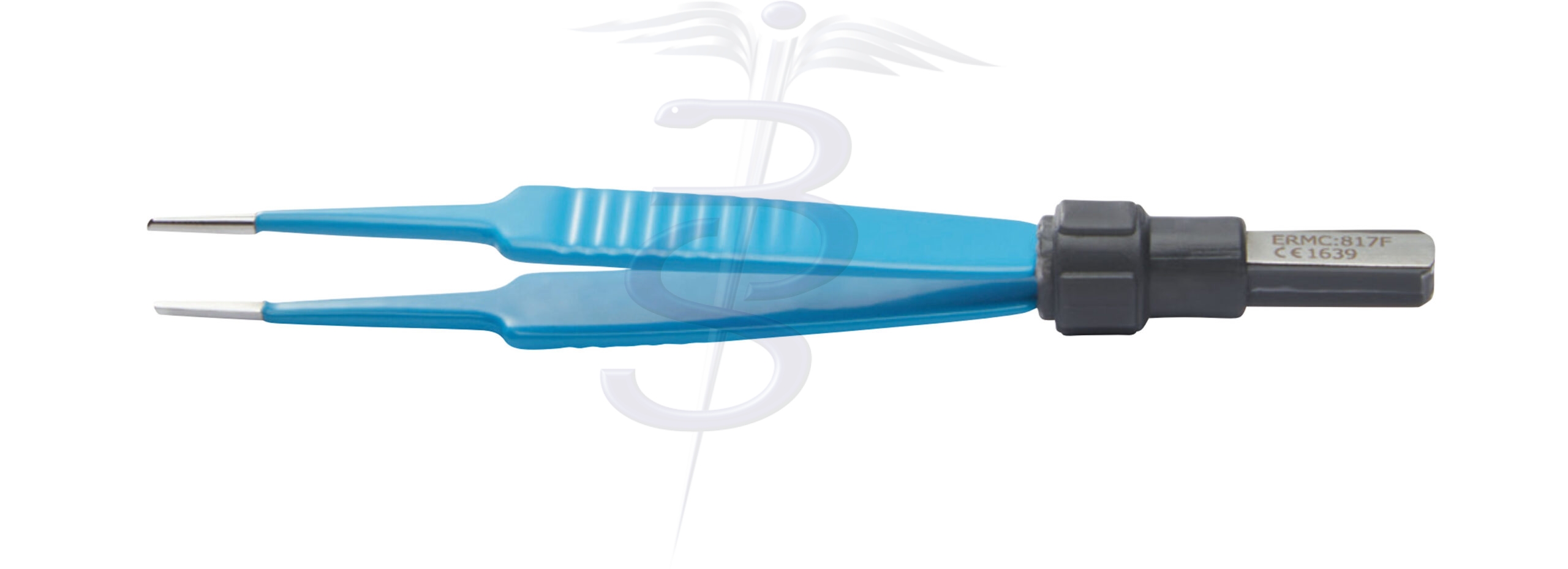 Eco-50 Bipolar Forceps (Jewellers Pattern) Standard Straight 1.0mm Tip 115mm - Bolton Surgical