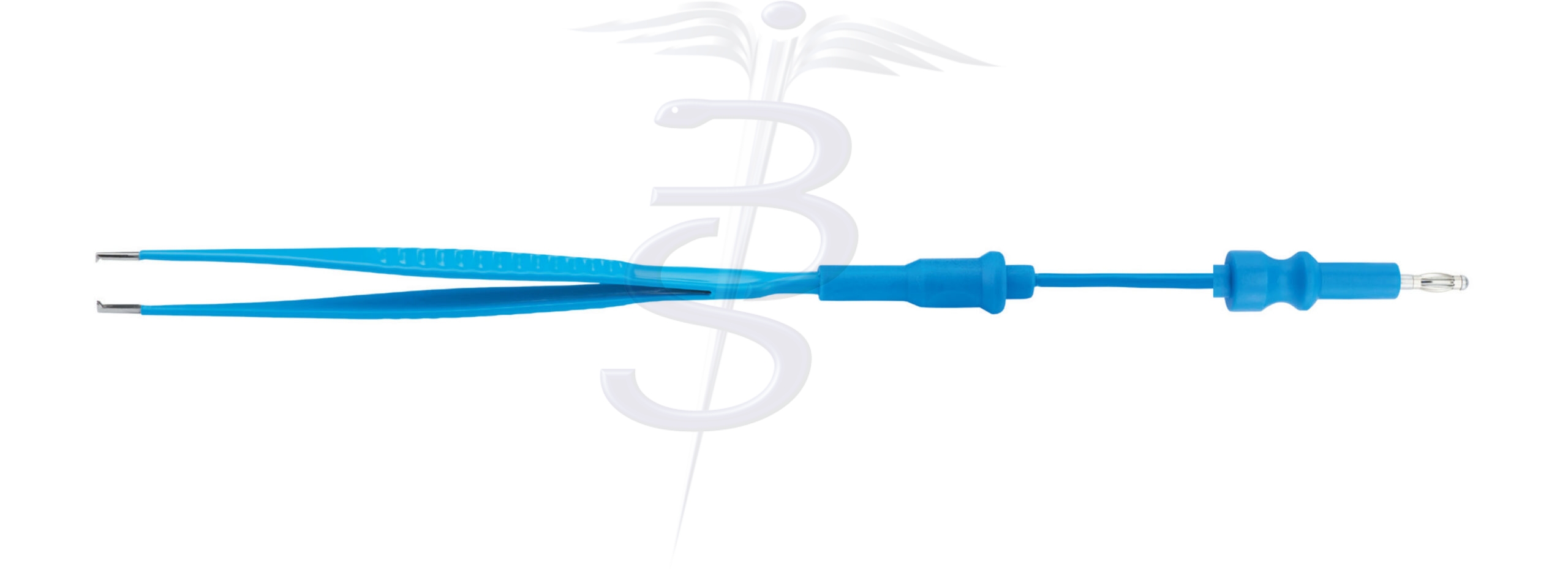 Single Use Monopolar Gillies Forceps 1:2 150mm 4mm Plug Cable (Pack of 10) - Bolton Surgical