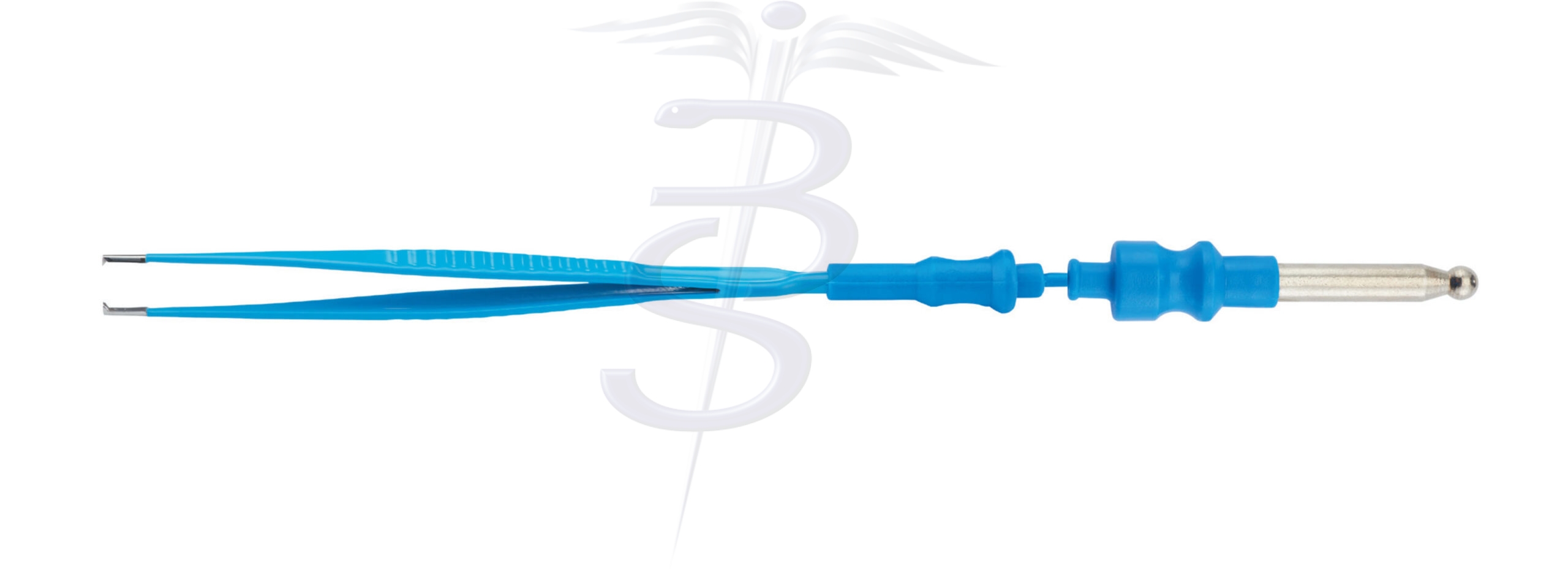Single Use Monopolar Gillies Forceps 1:2 150mm 8mm Plug Cable (Pack of 10) - Bolton Surgical