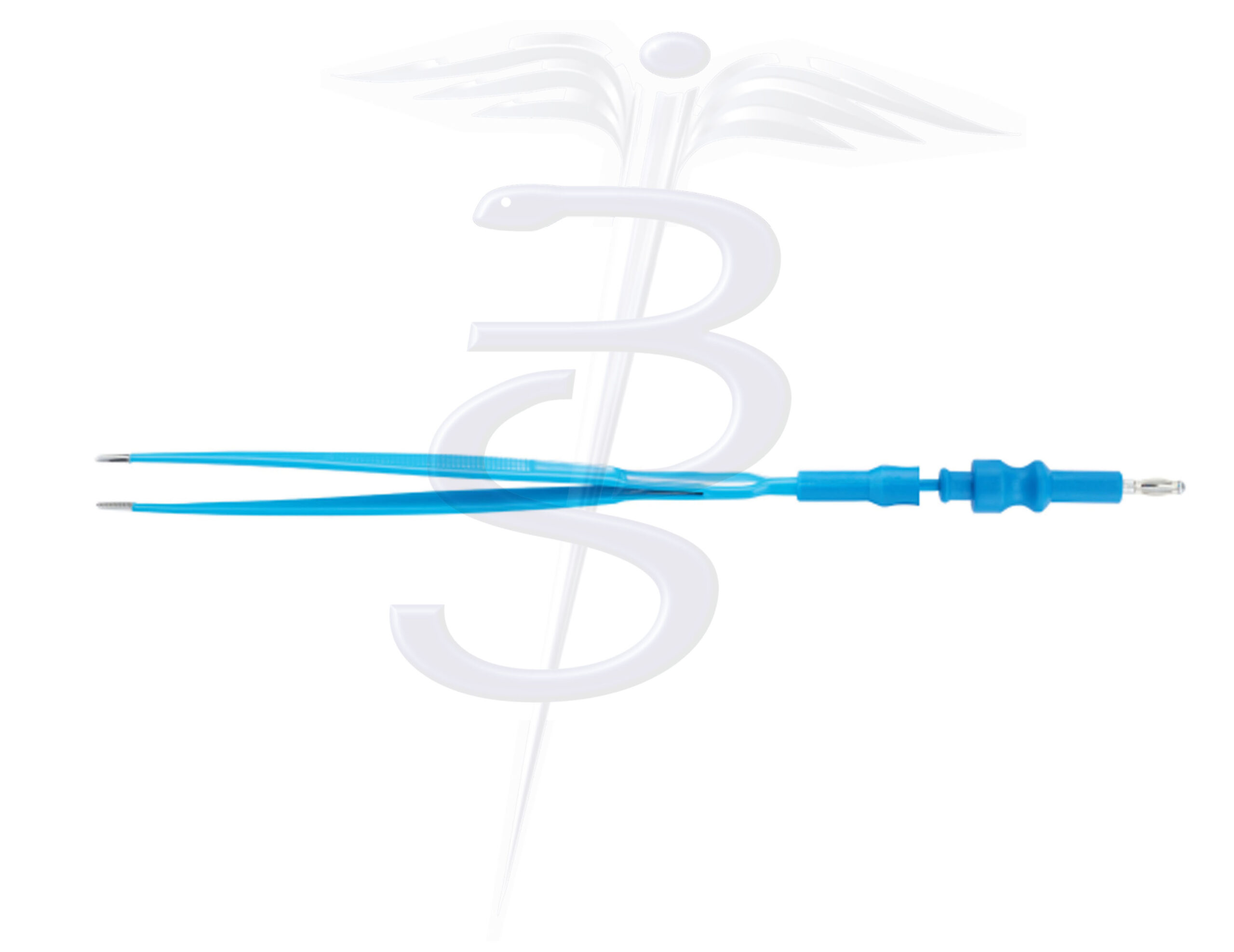 Monopolar Forceps Straight with 4mm Plug Cable (Pack of 10) - Bolton Surgical