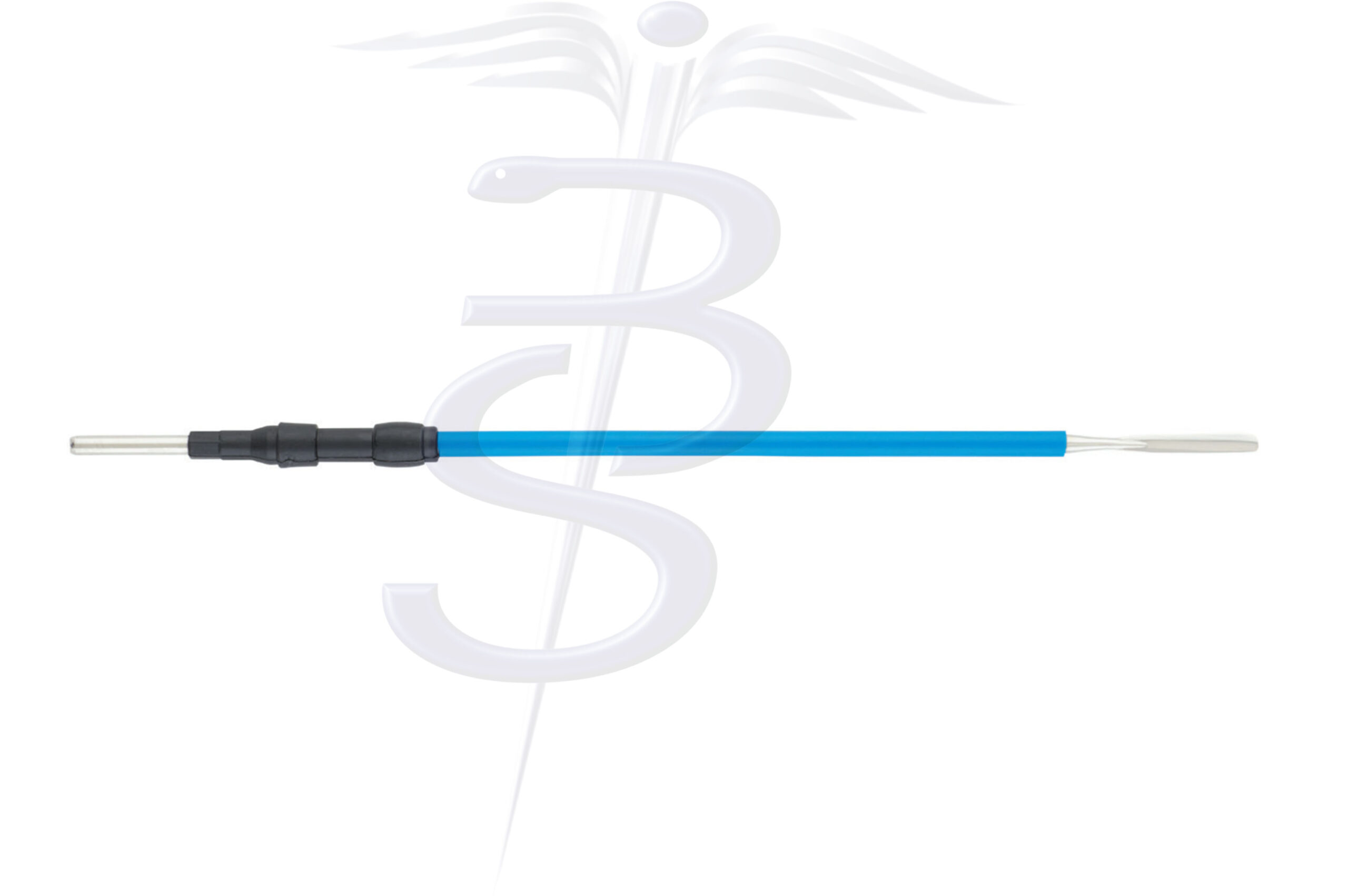 Monopolar Spatula Electrode 2.4mm Long 140mm Shaft 2.4mm x 20mm Tip Size (Pack of 5) For use with Fingerswitch - Bolton Surgical