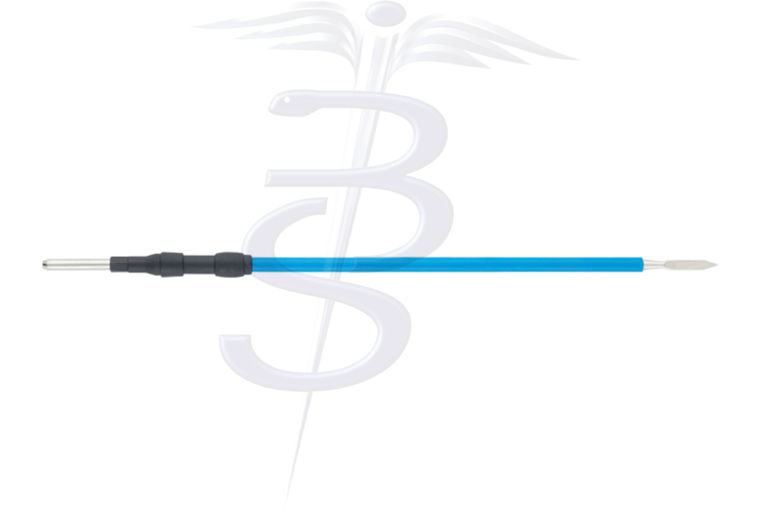 Monopolar Knife Electrode 2.4mm Long 140mm Shaft 2.4mm x 10mm Tip Size (Pack of 5) For use with Fingerswitch - Bolton Surgical