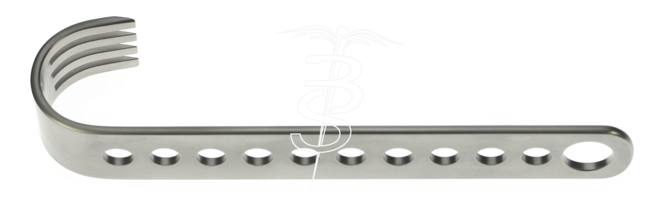 Charnley Initial Incision Retractor Standard Blade (Adj) 43mm Deep x 195mm Length - Bolton Surgical