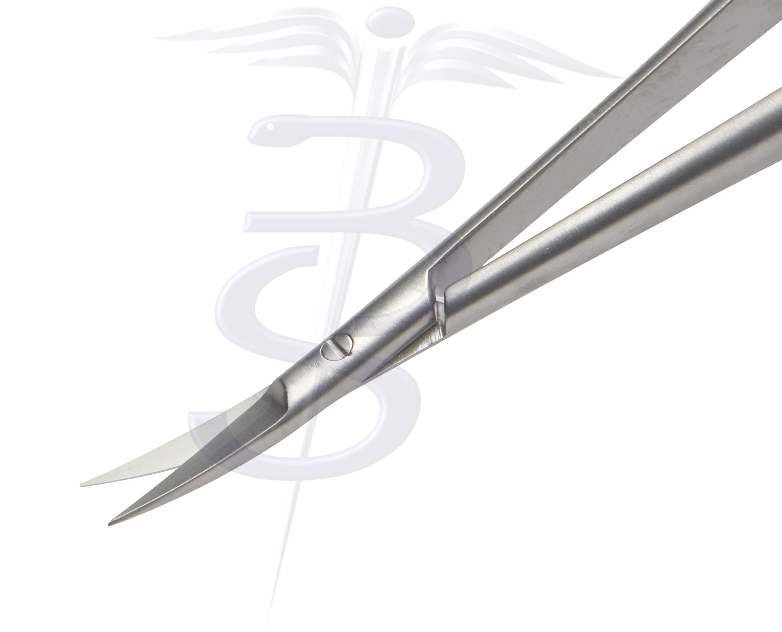 Jacobson Scissors Spring Action Curved with Tungsten Carbide Blades 180mm - Bolton Surgical