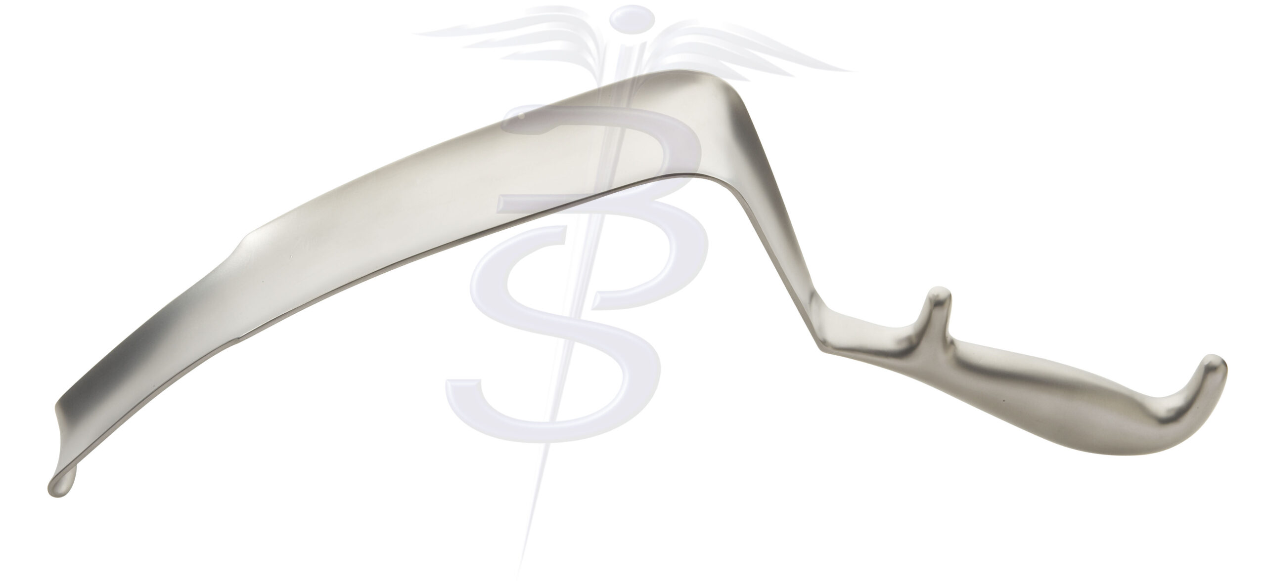 St Marks Deep Curve Hand Held Retractor