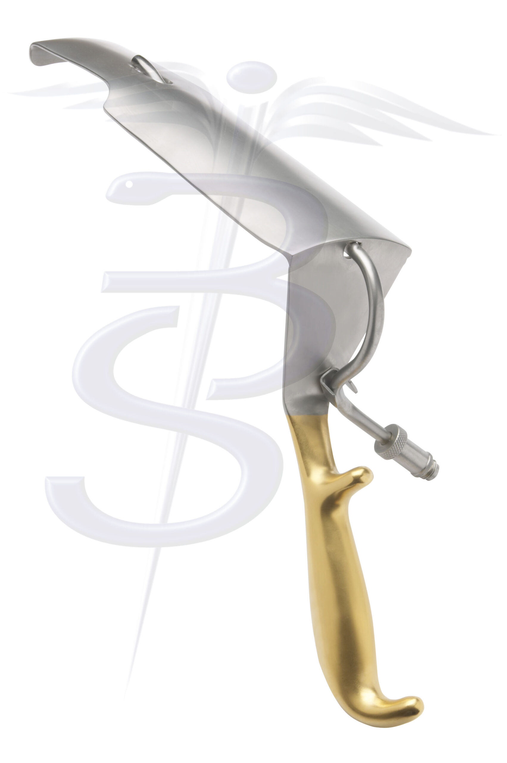 Heald Retractor with Detachable Fibrelight 235mm Long - Bolton Surgical