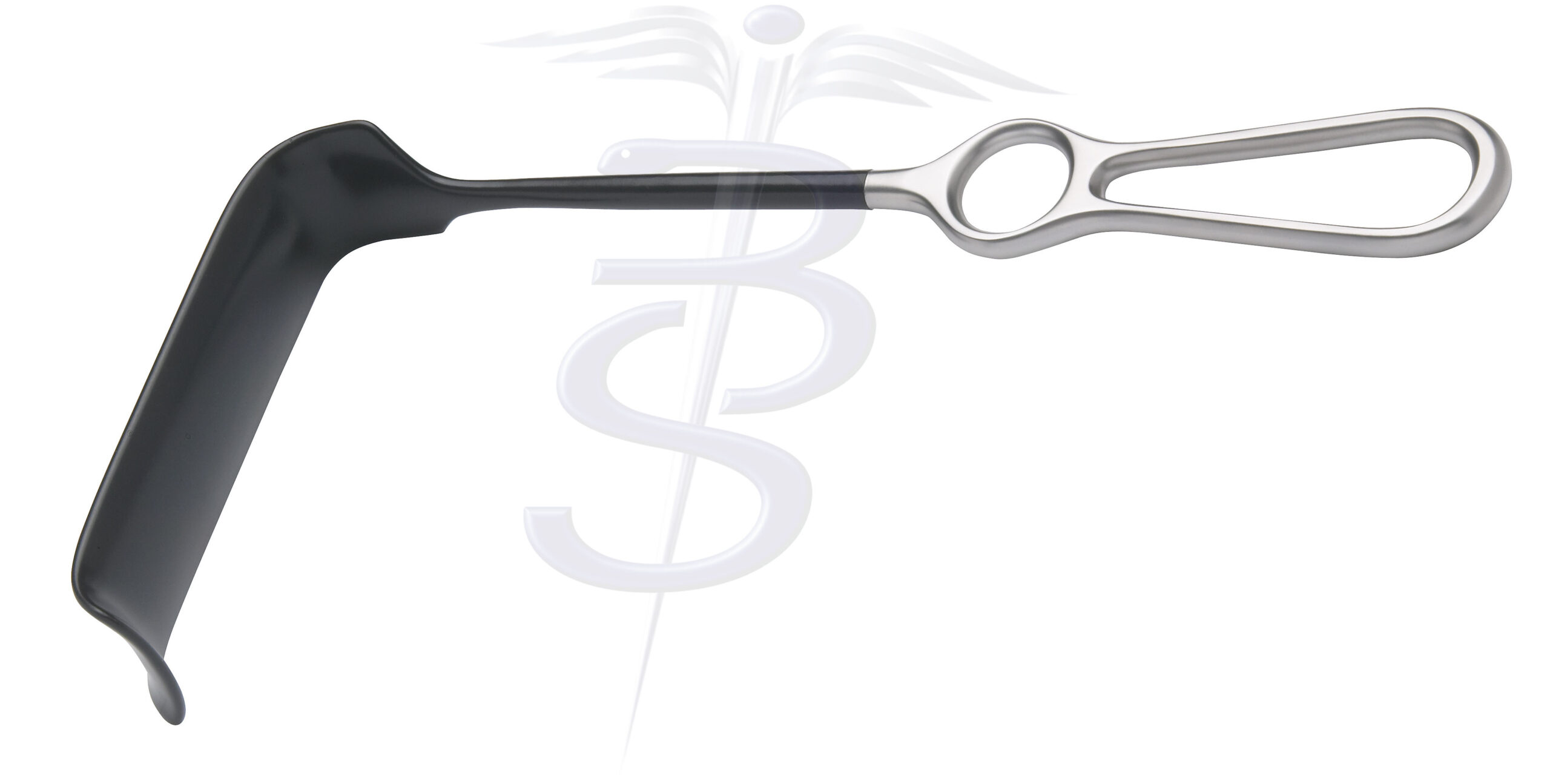 Sheffield Pattern Retractor with Black Nylon Coated Blade Overall Length 265mm - Bolton Surgical