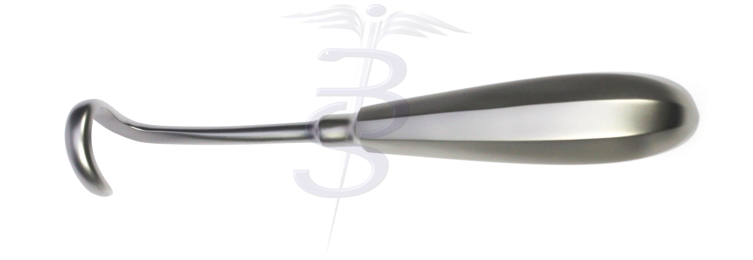 Doyen Rib Rasparatory Curved to Left 160mm - Bolton Surgical
