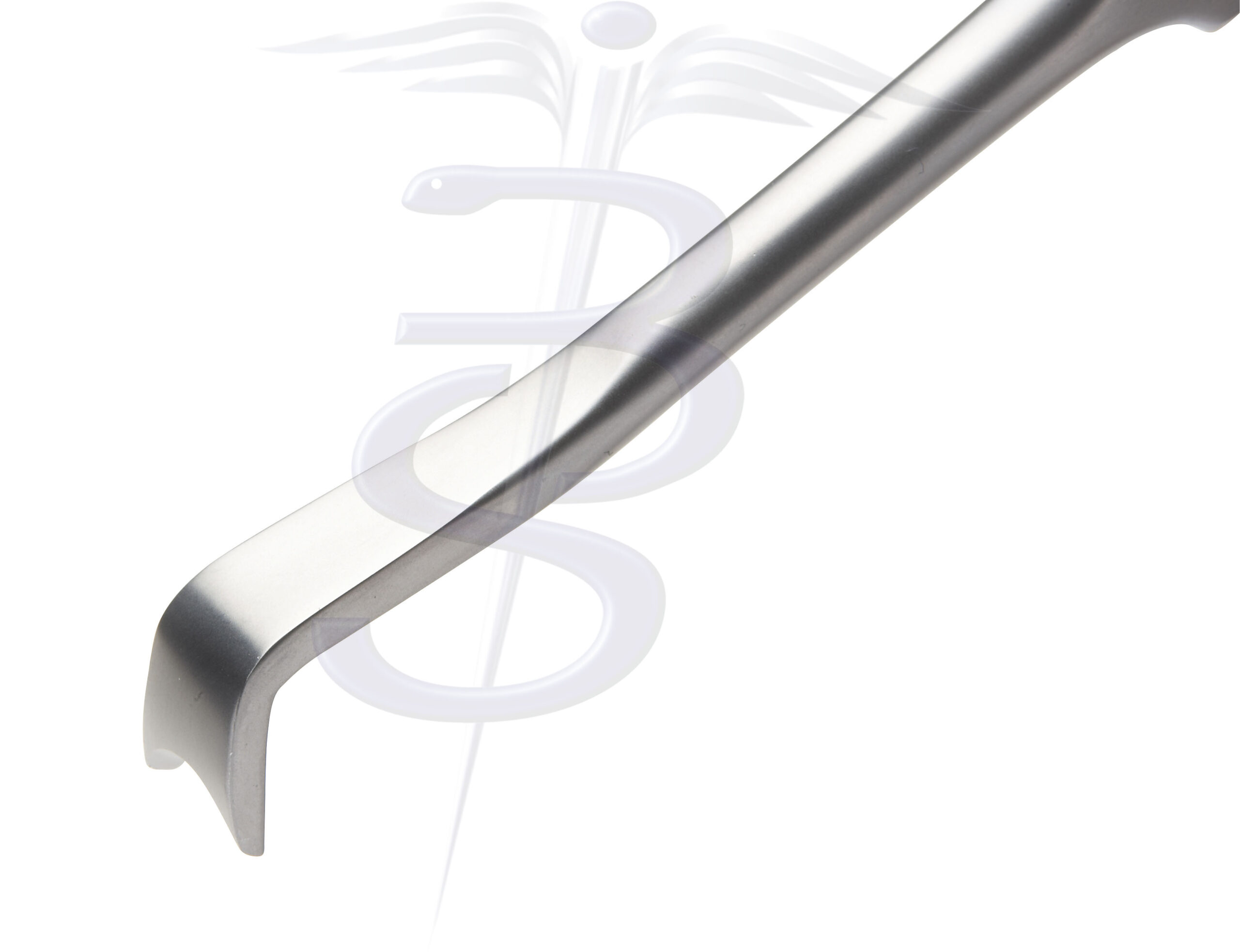 Semb Rib Rasparatory Shape A Notched End For Rib Cage Edge 12mm Wide Overall Length 190mm - Bolton Surgical