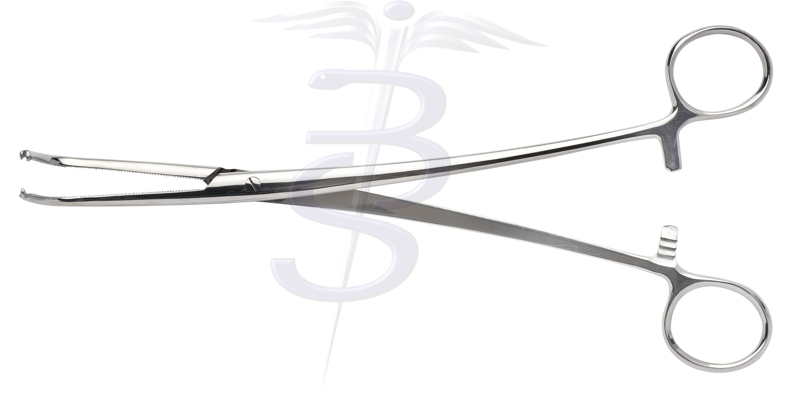 Gray Cholecystectomy Forceps Small Curve 1:2 Teeth 230mm - Bolton Surgical