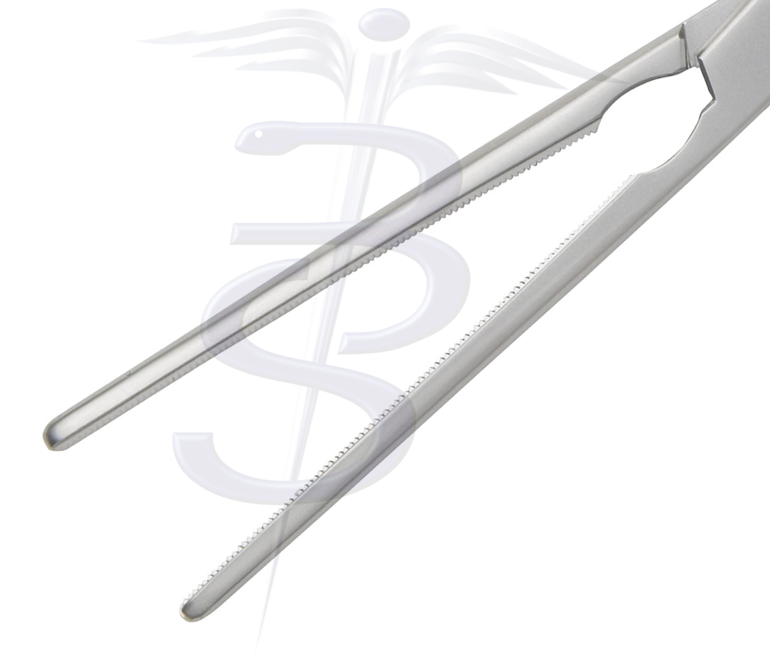 Doyen Clamp Straight 2 x 3 Debakey Atraumatic Jaws Overall Length 170mm - Bolton Surgical
