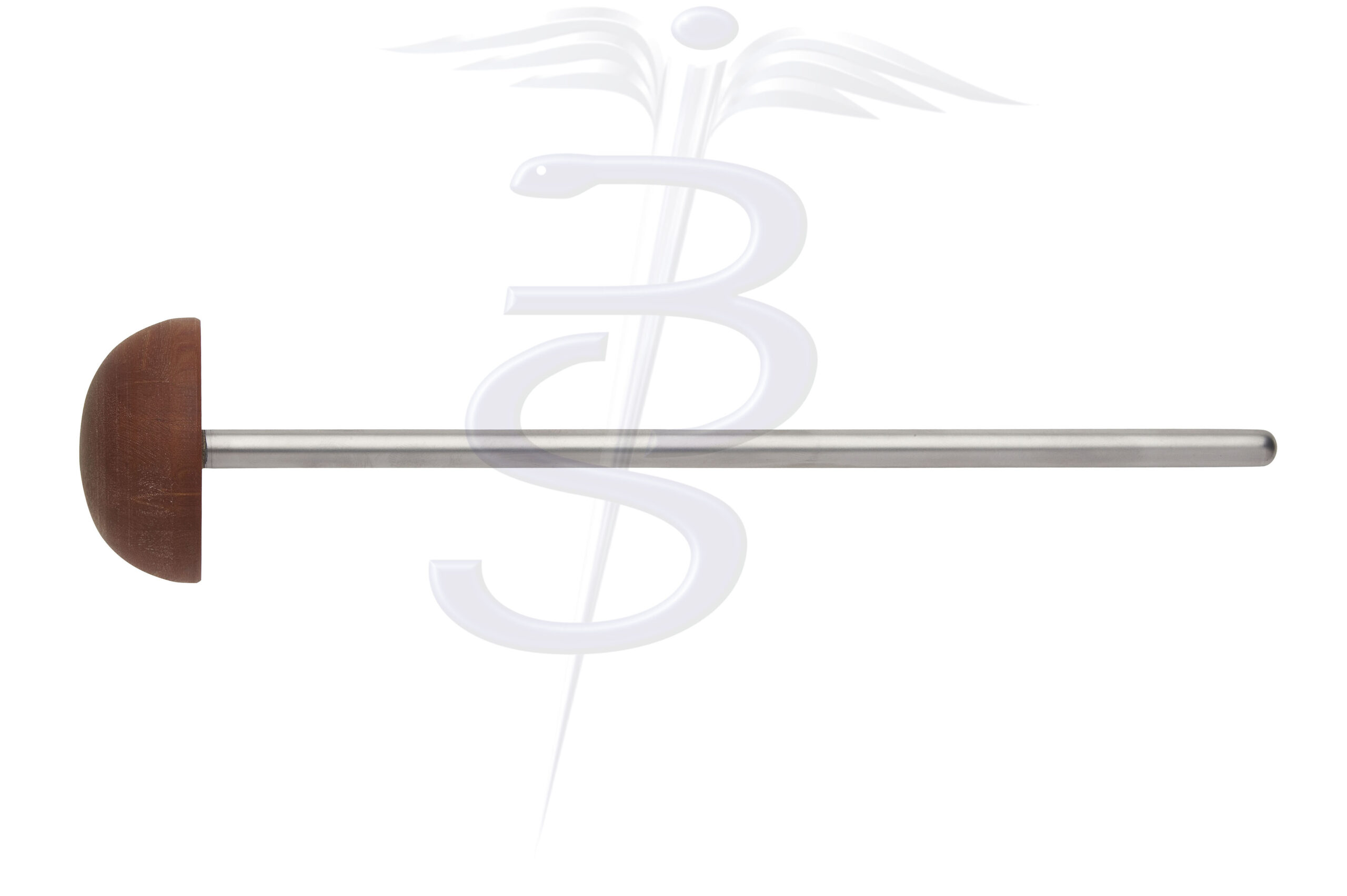 Charnley Prosthesis Pusher 55mm Diameter with Tufnol Head Overall Length 260mm - Bolton Surgical