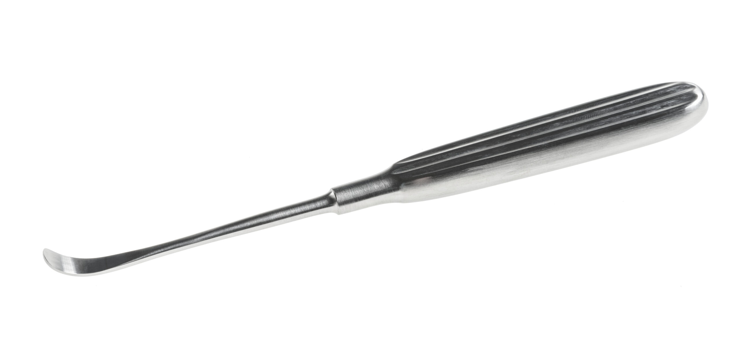 Adson Elevator/Rasparatory Shallow Curve Hollow Handle 170mm Overall Length - Bolton Surgical