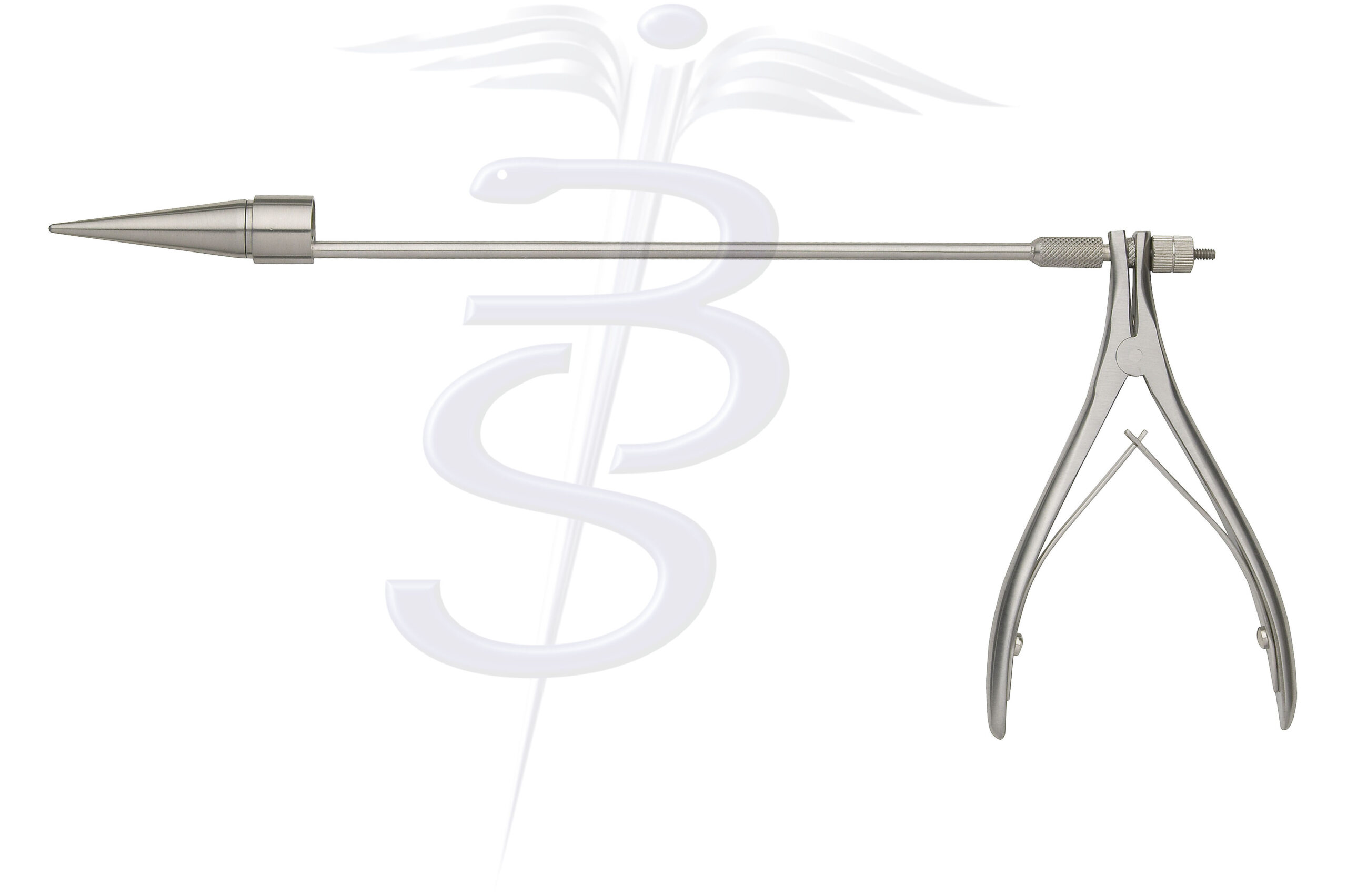 McGivney Ligator Set Complete with 240mm Ligator / 50mm Cone & Pack of 100 Rubber Bands - Bolton Surgical