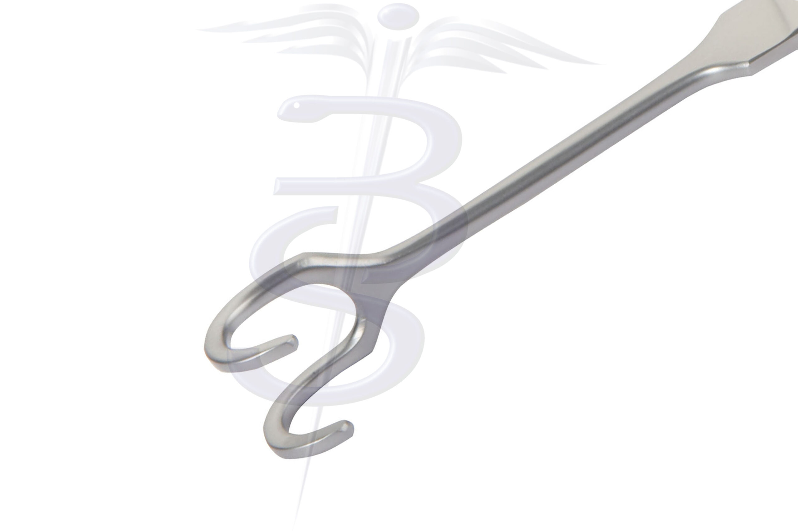 Tracheal Hook Double with Blunt Tips 150mm - Bolton Surgical