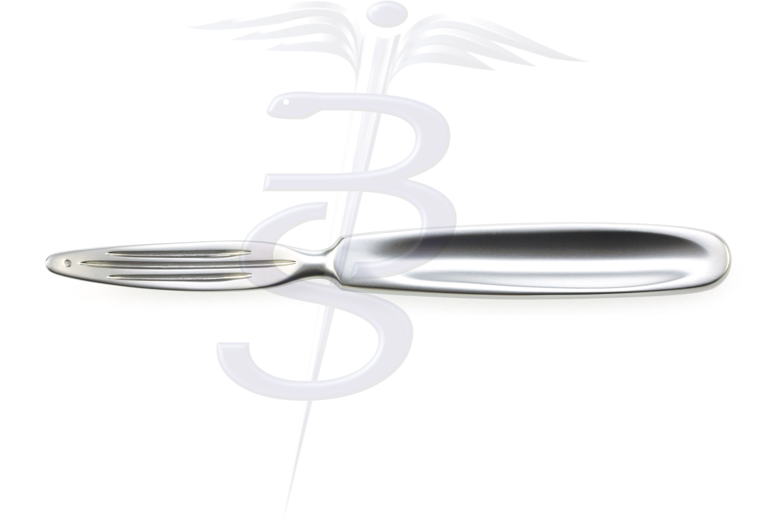 Kocher Thyroid Dissector Slight Curve with Eye 160mm - Bolton Surgical