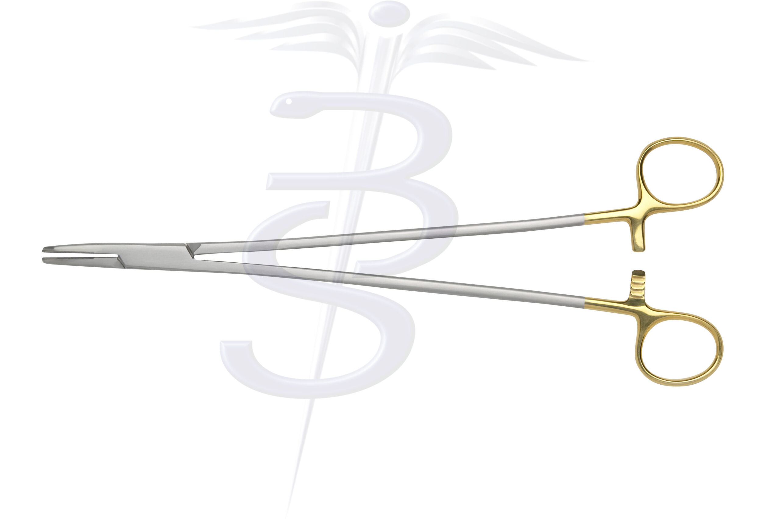 Wangensteen Needle Holder with Short Tungsten Carbide Inserts - Bolton Surgical