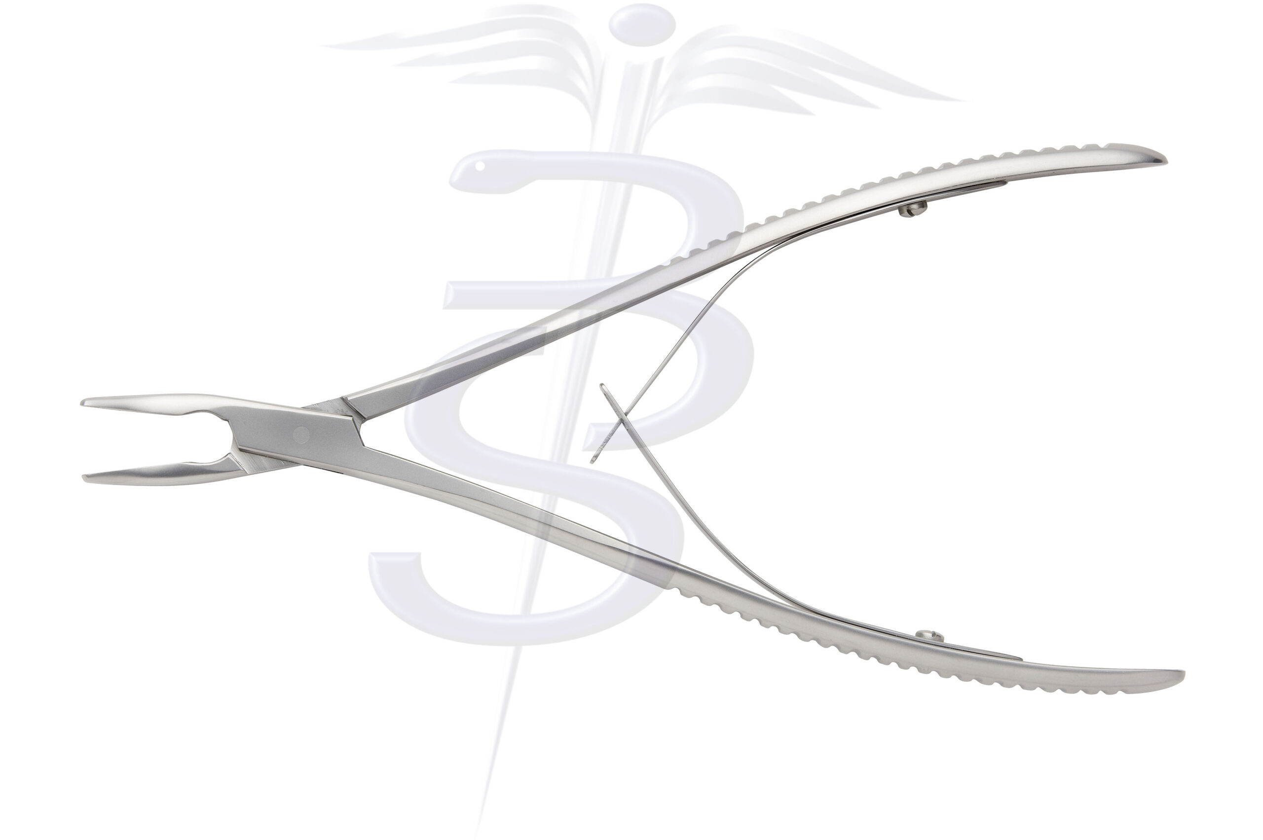 Lempert Nibbler Curved with 3mm Bite Overall Length 190mm - Bolton Surgical