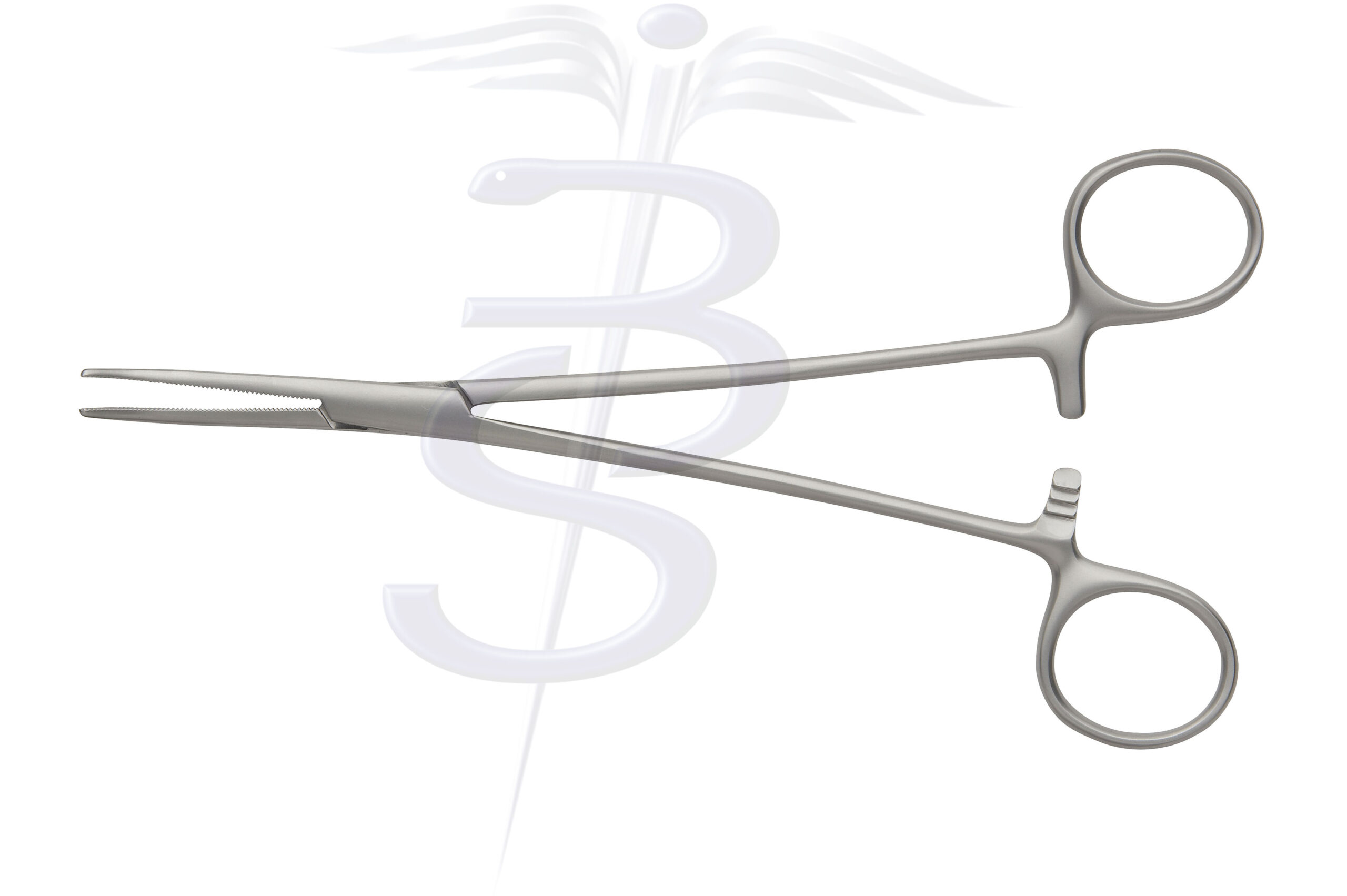 Mercer Tonsil Artery Forceps Curved Fully Serrated 180mm - Bolton Surgical
