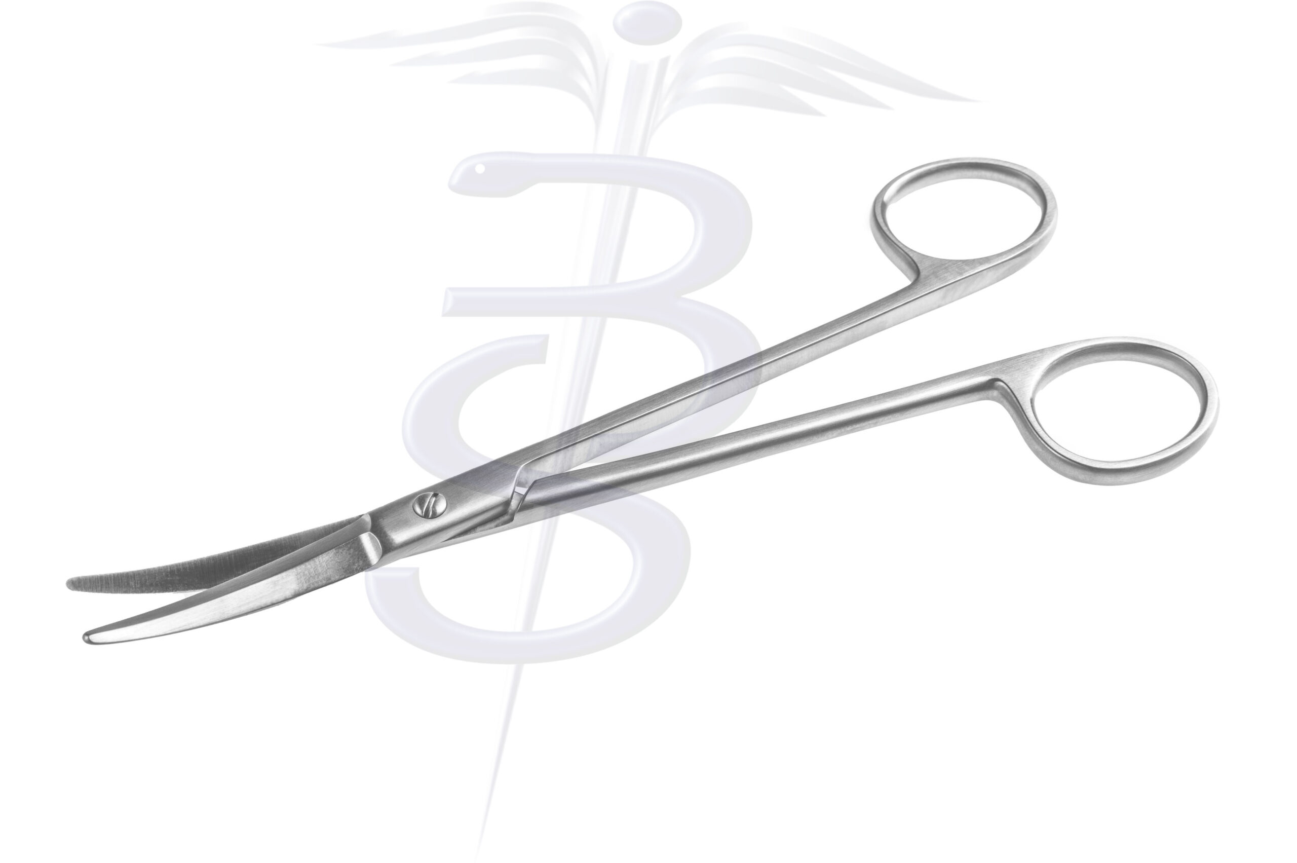 Woods (Boetcher) Tonsil Scissor Curved Rapier Blade 175mm - Bolton Surgical