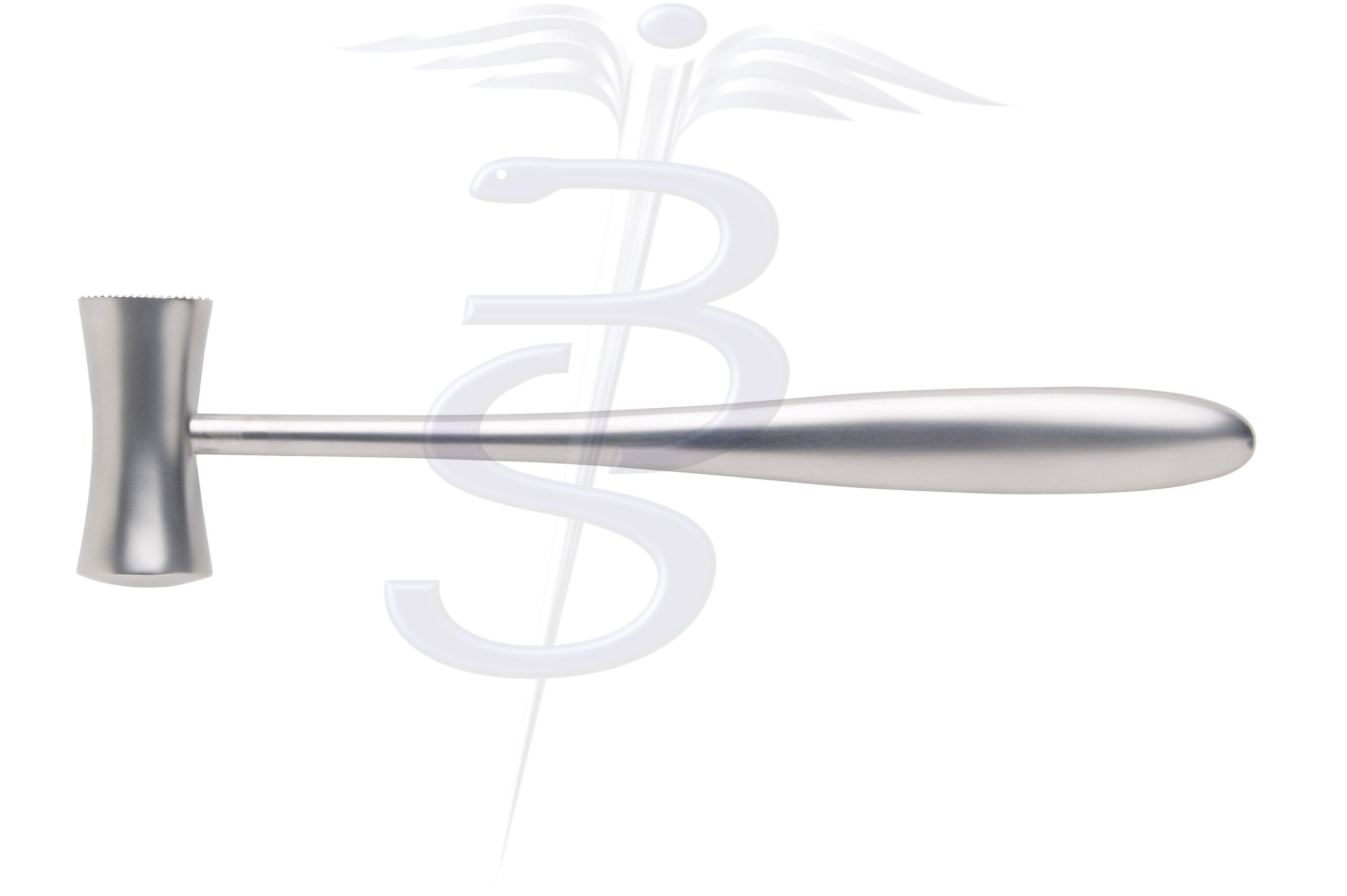 Lucae Mallet Stainless 8oz (227g) Serrated on One Side Overall Length 200mm - Bolton Surgical